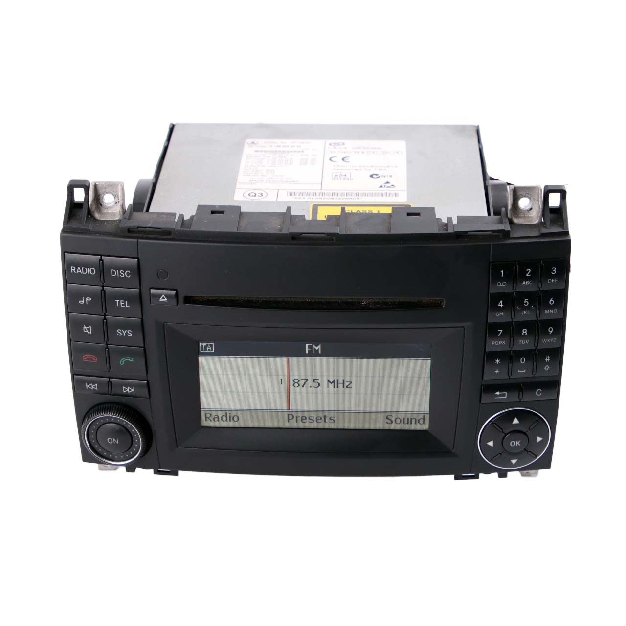 Mercedes A B W169 W245 CD Spieler Radio Audio Hauptgerät A1699002000