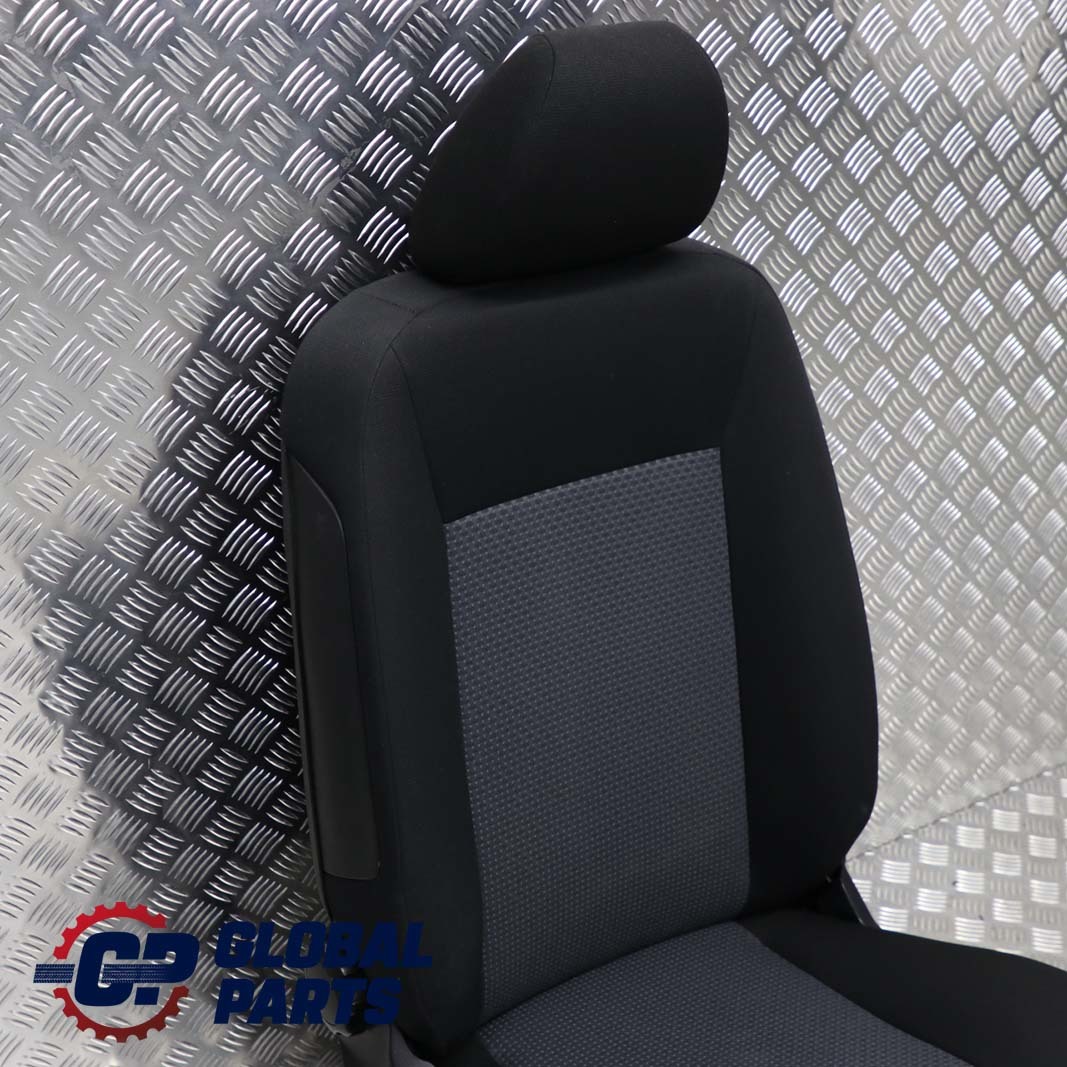 Mercedes-Benz A-Class W169 Cloth Fabric Front Right O/S Seat Black Anthracite