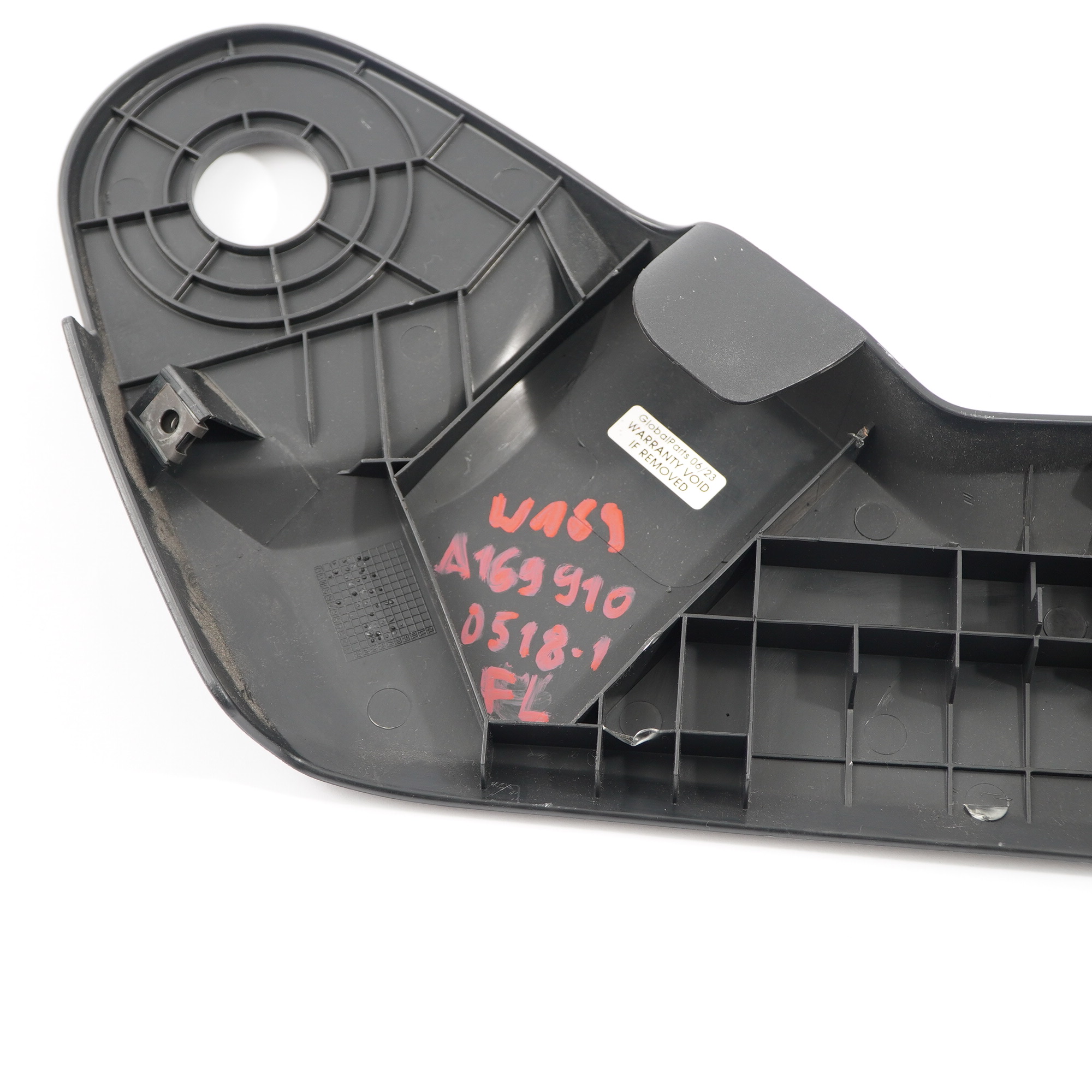 Vorder sitz abdeckung Mercedes W169 W245 Verkleidung Links Schwarz A1699100518