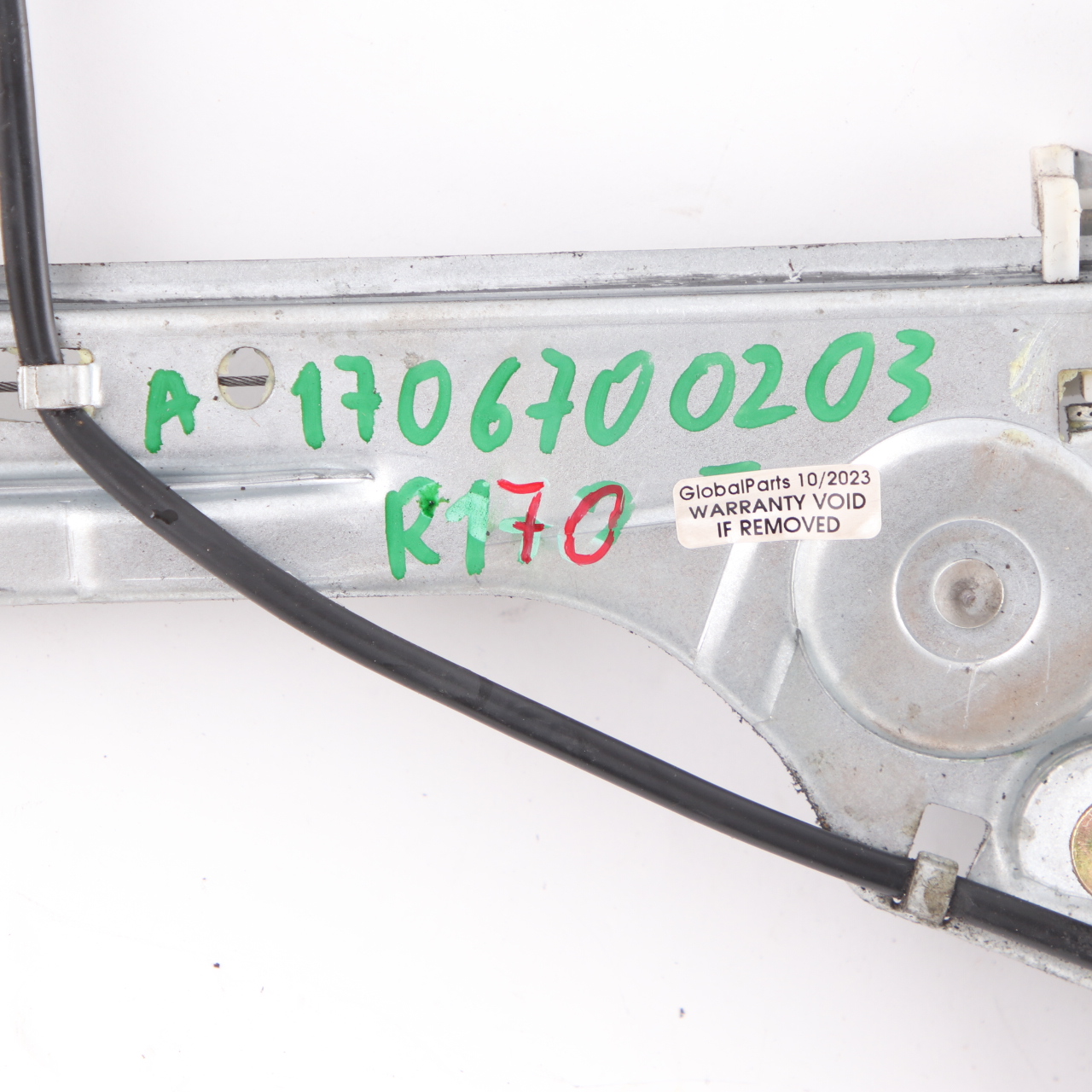 Mercedes SLK R170 Fensterheber Regulator Mechanismus hinten rechts A1706700203