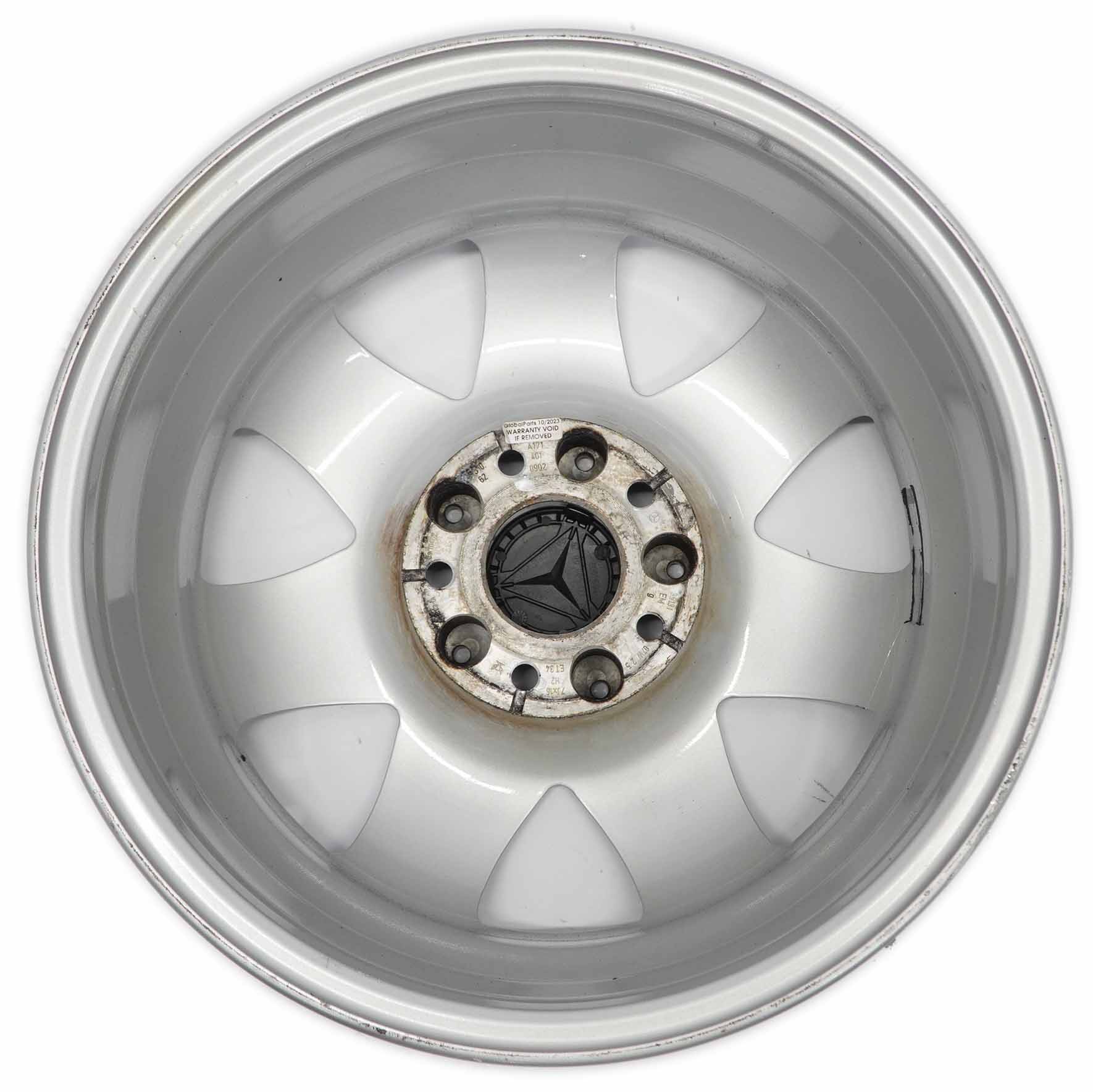 Mercedes R171 Silberne Leichtmetallfelge 16" 7J ET:34 7-Loch A1714010902