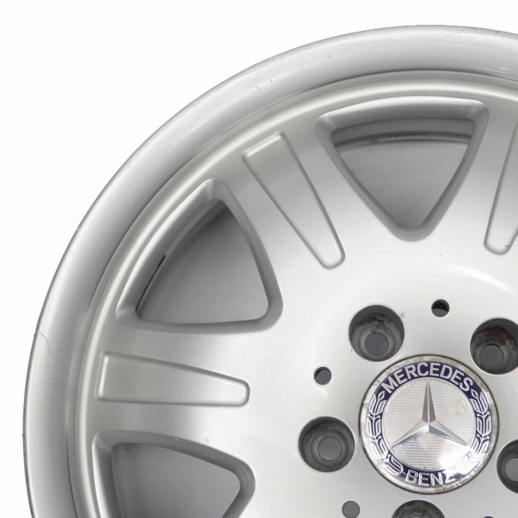 Mercedes R171 Silberne Leichtmetallfelge 16" 7J ET:34 7-Loch A1714010902