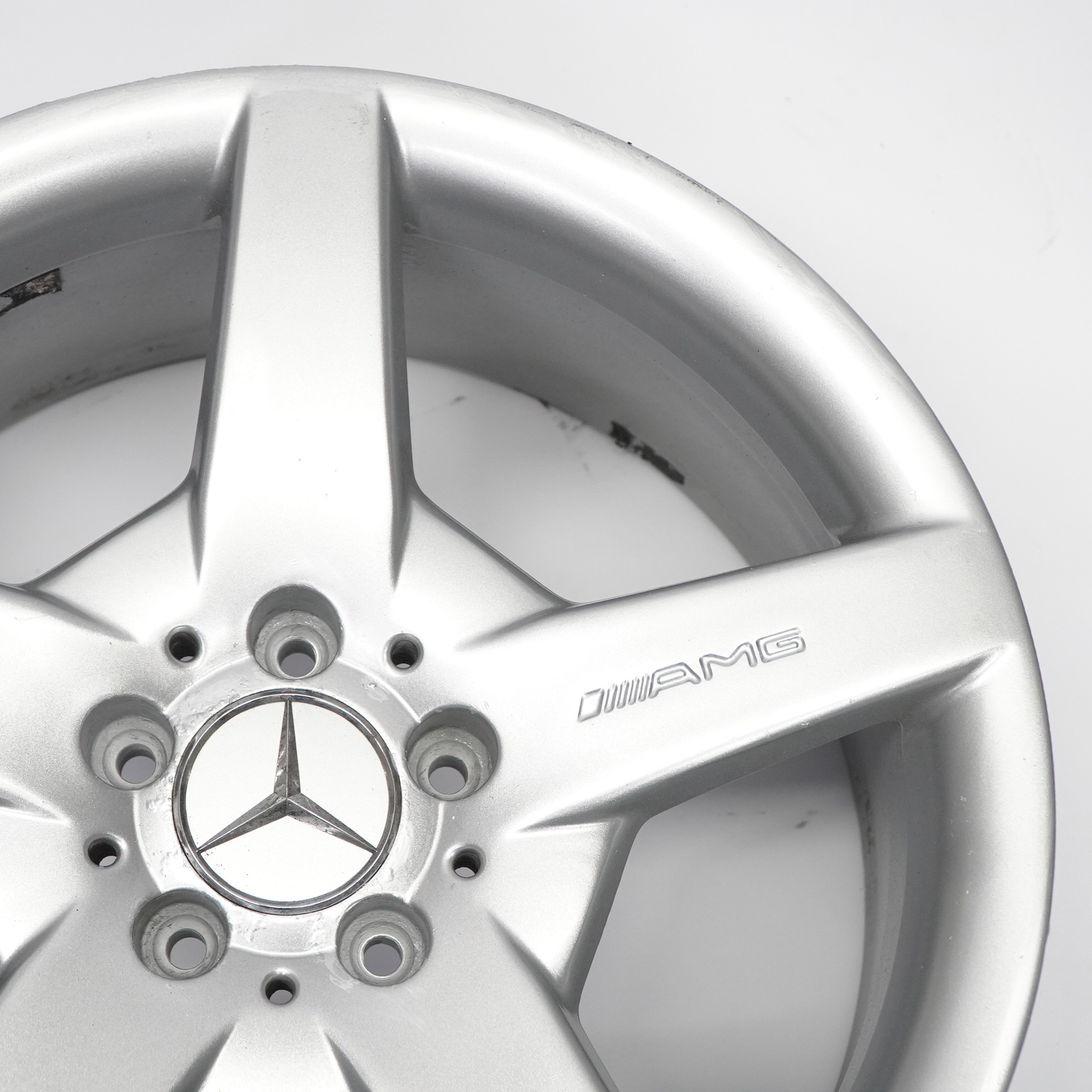 Mercedes C209 AMG Leicht metall felge hinten silber 18" 8,5J ET:30 A1714011702