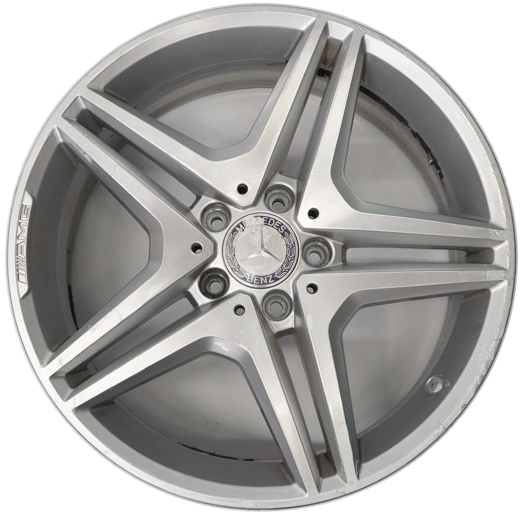 Mercedes R171 C209 AMG Leicht metall felge vorne Silber 18" 7,5J A1714014702