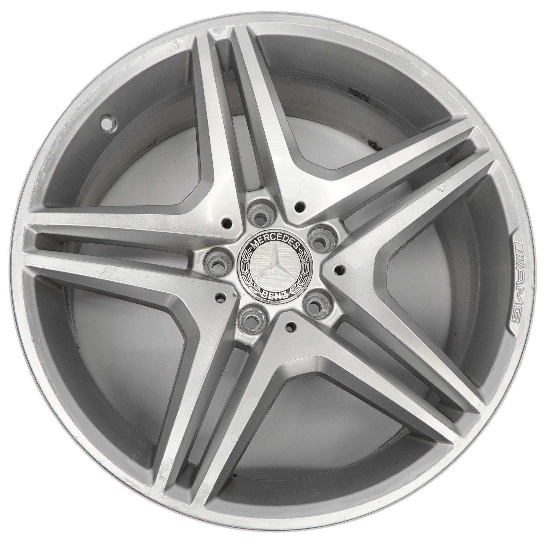 Mercedes R171 C209 AMG Leicht metall felge hinten silber 18" 8,5J A1714014802