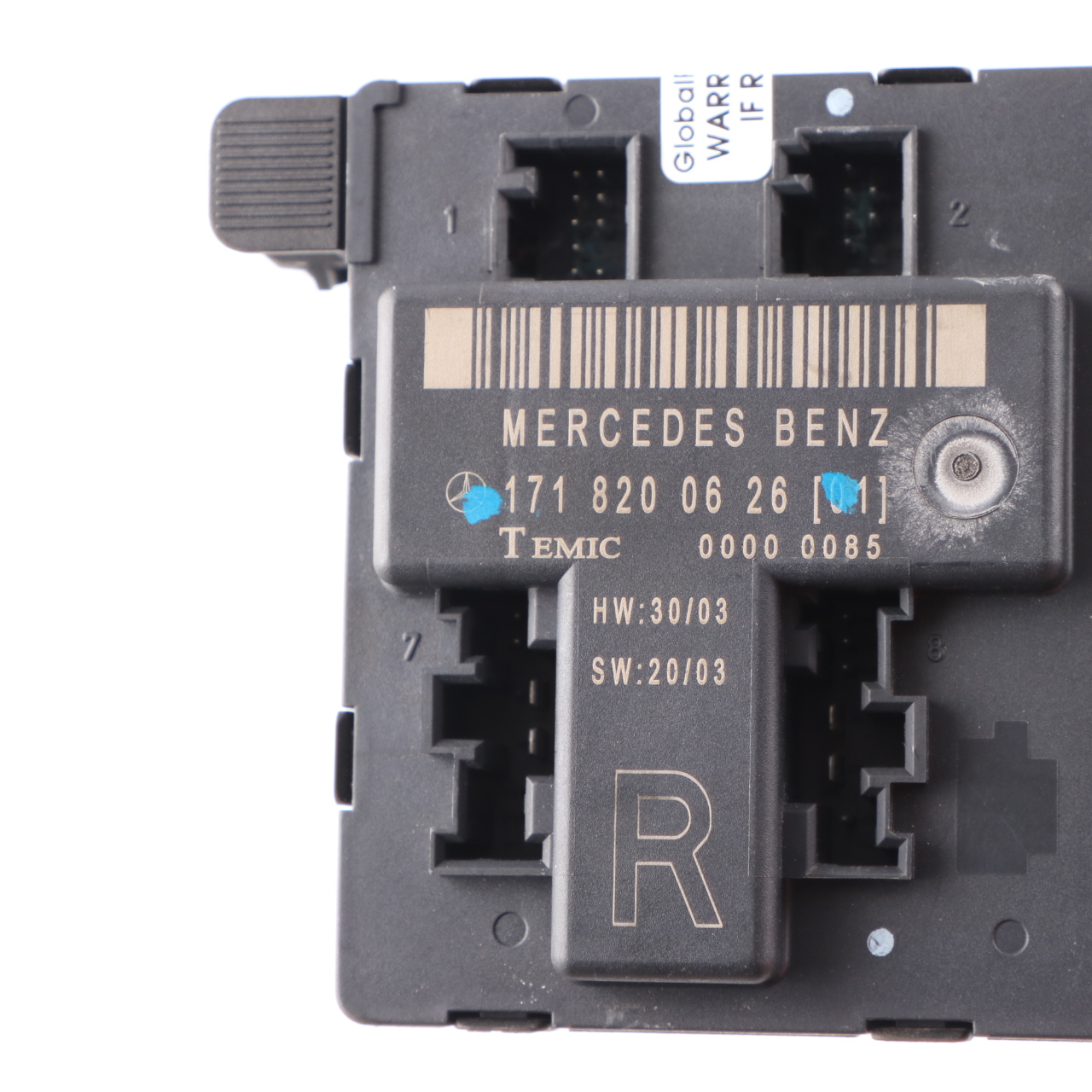 Mercedes R171 SLK200 Modul Vordertür Rechts Steuermodul Einheit A1718200626