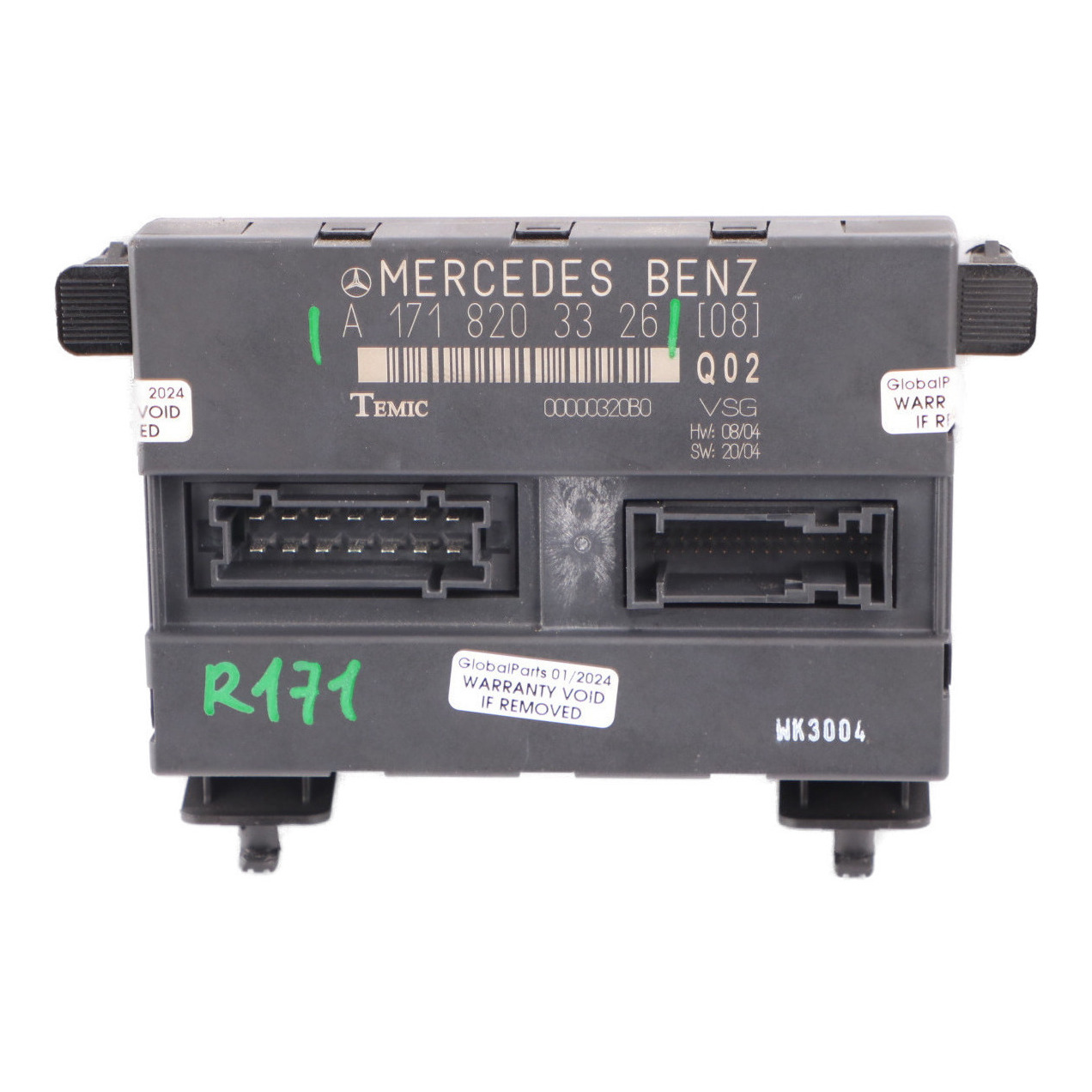 Mercedes R171 Cabrio Verdecksteuergerät Verdeckmodul A1718203326