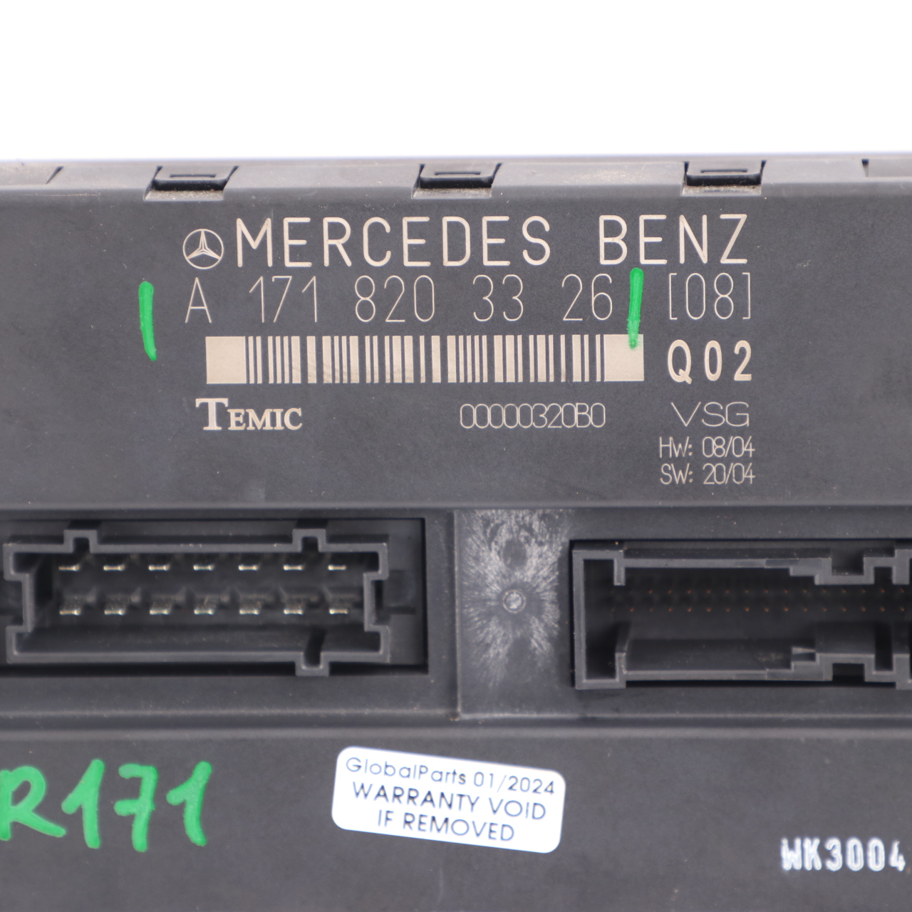 Mercedes R171 Cabrio Verdecksteuergerät Verdeckmodul A1718203326