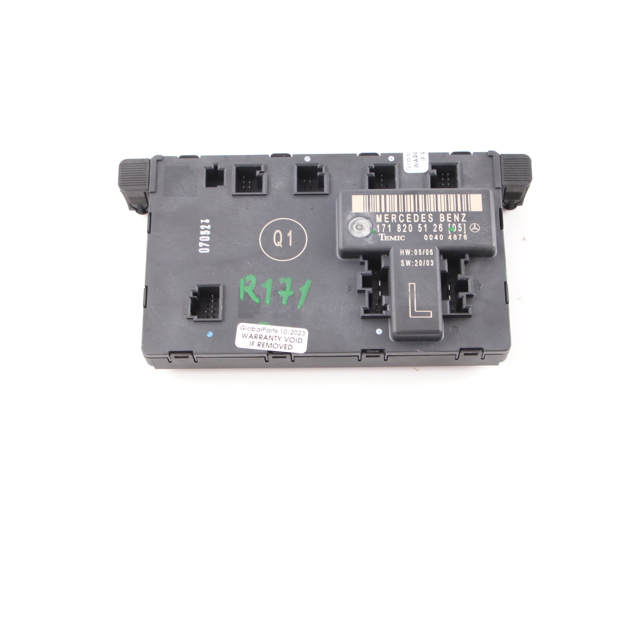 Mercedes SLK R171 Türmodul vorne links Steuergerät ECU A1718205126