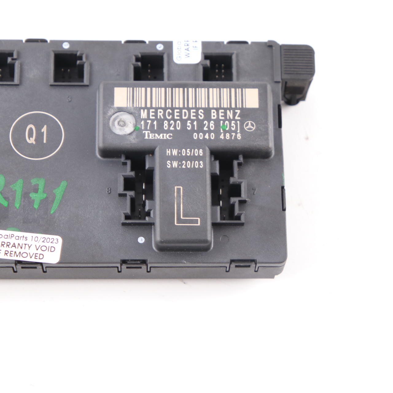 Mercedes SLK R171 Türmodul vorne links Steuergerät ECU A1718205126