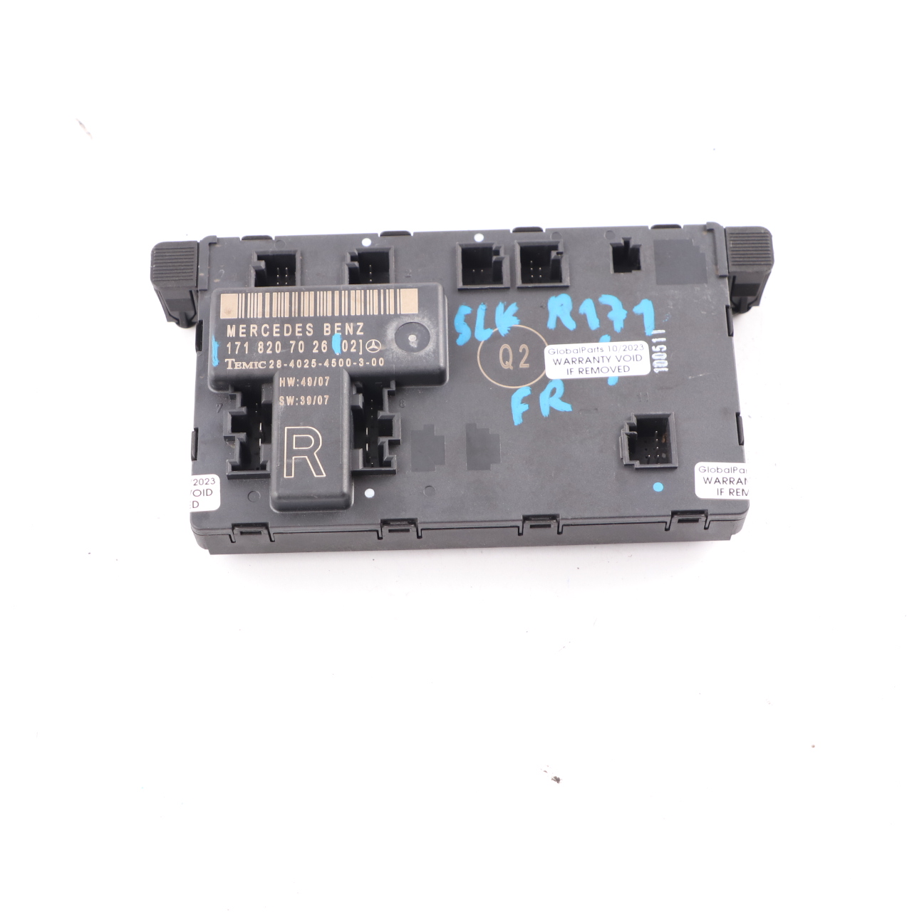 Mercedes SLK R171 Türmodul Vorne Rechts Steuergerät ECU A1718207026