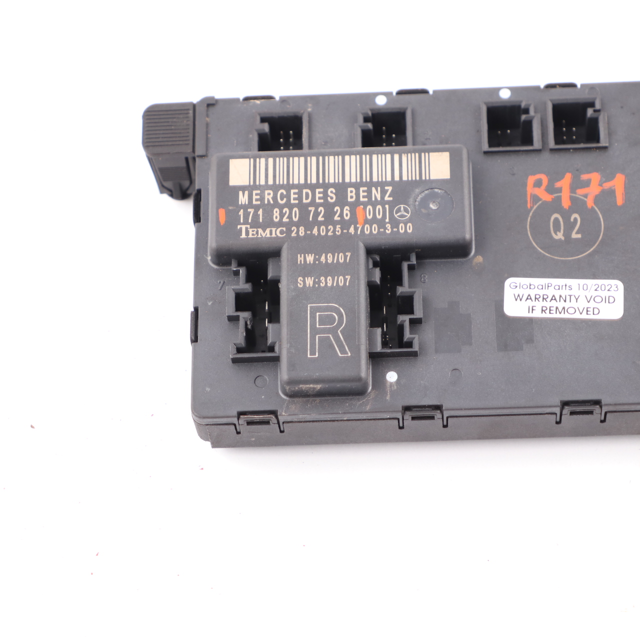 Mercedes SLK R171 Türmodul Vorne Rechts Steuergerät ECU A1718207226