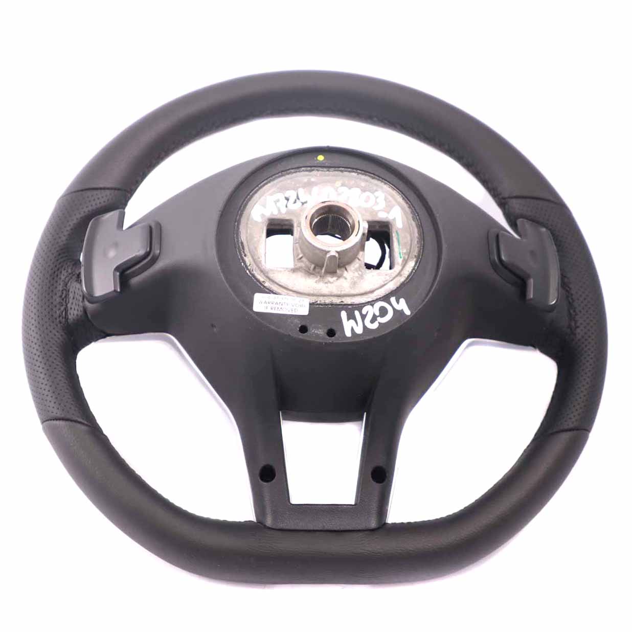 Steering Wheel Mercedes W204 W207 W212 W218 NEW Black Leather Sport Paddle Shift