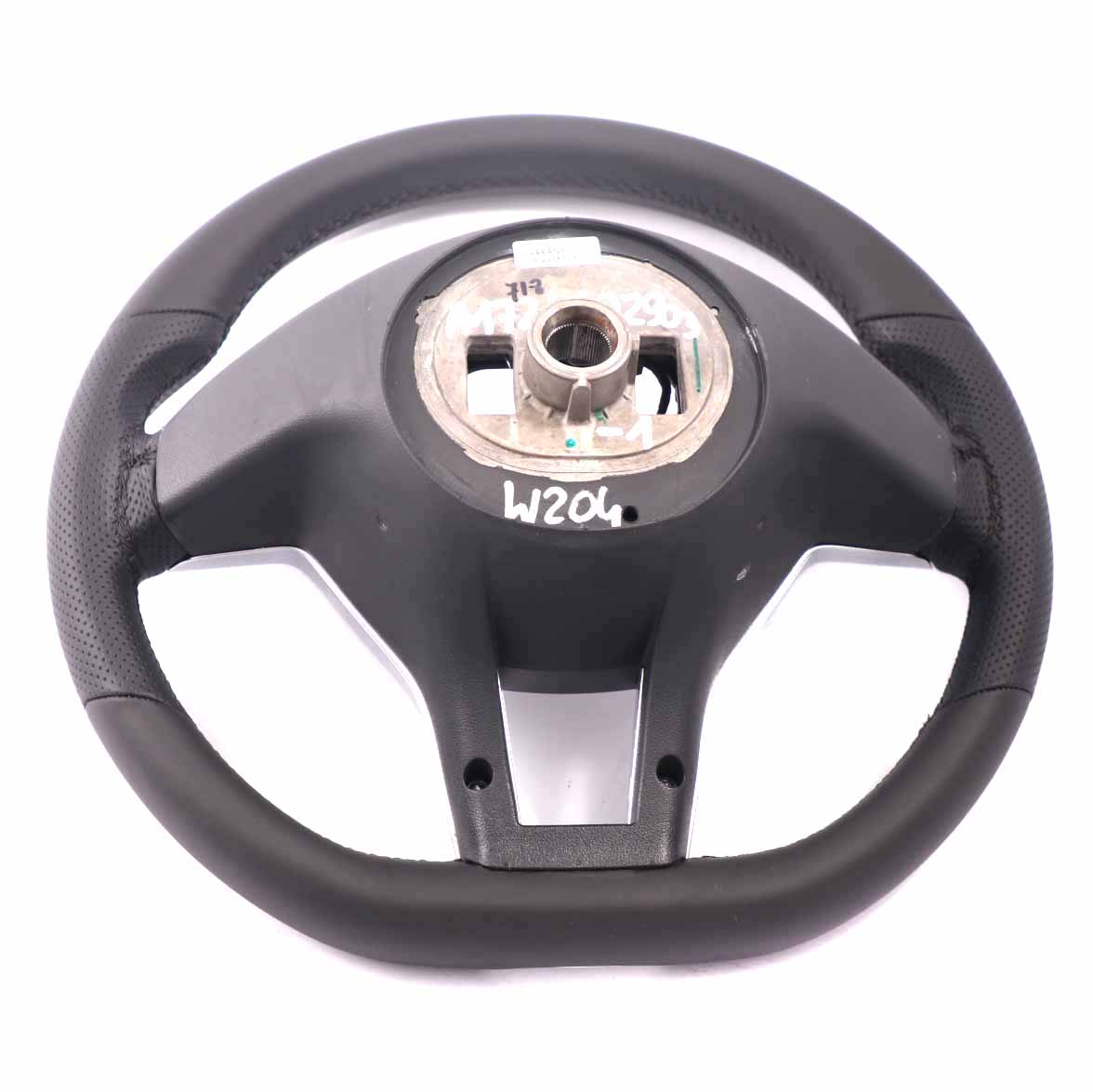 Steering Wheel Mercedes W204 C207 W212 NEW Black Leather Sport