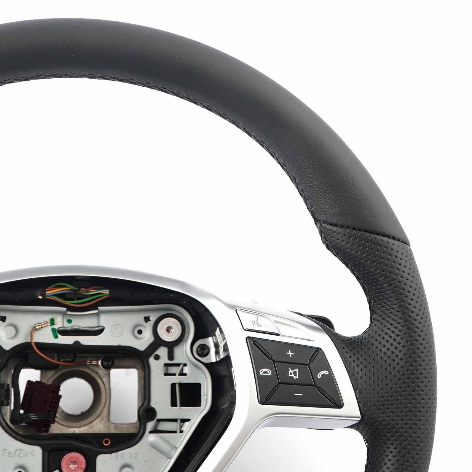 Steering Wheel Mercedes W204 W212 AMG Sport NEW Black Leather Sport Paddle Shift