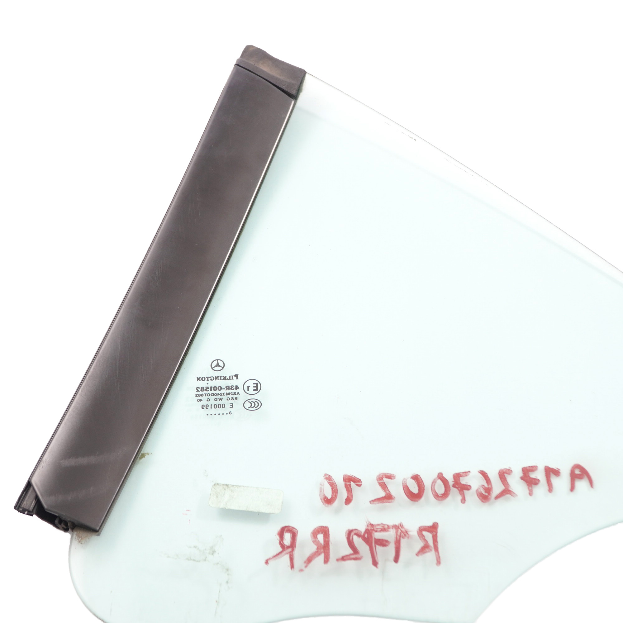 Mercedes SLK R172 Convertible Side Window Glass Rear Right O/S AS2 A1726700210