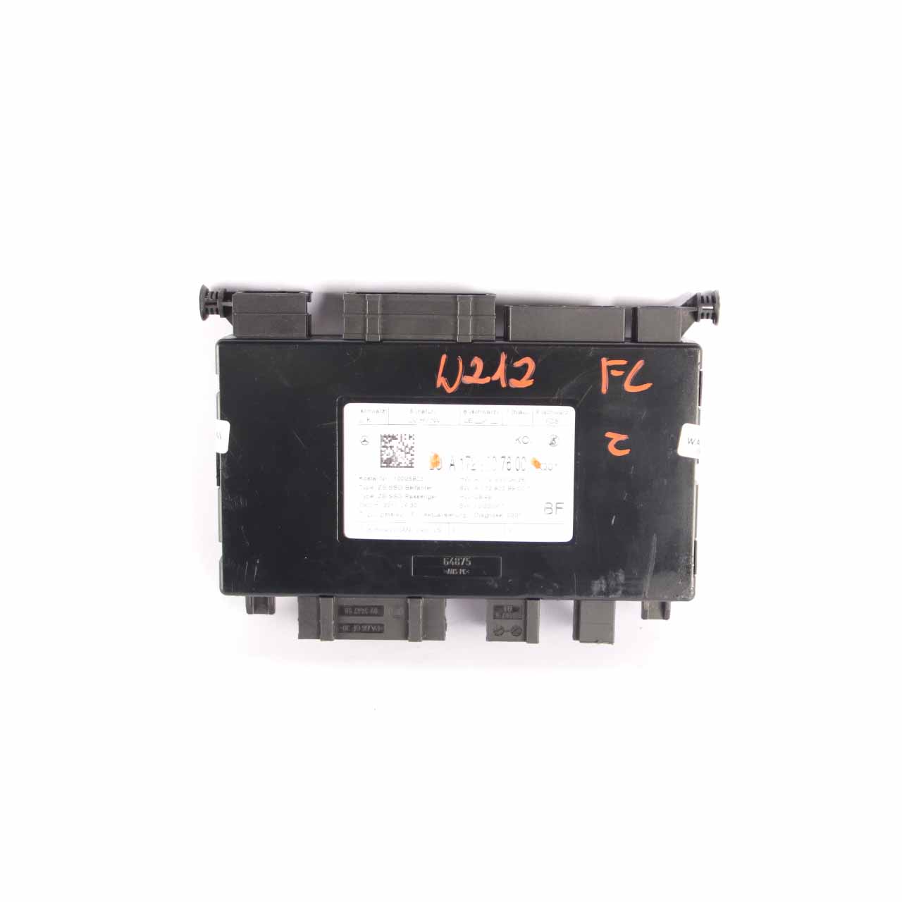 Seat Module Mercedes W204 Front Right O/S Memory Control Unit A1729007600