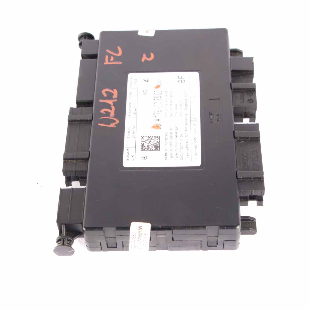 Seat Module Mercedes W204 Front Right O/S Memory Control Unit A1729007600