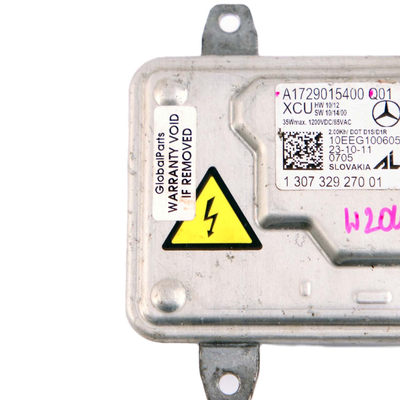 Mercedes W204 Xenon Scheinwerfer Ballast Steuergerät Modul A1729015400