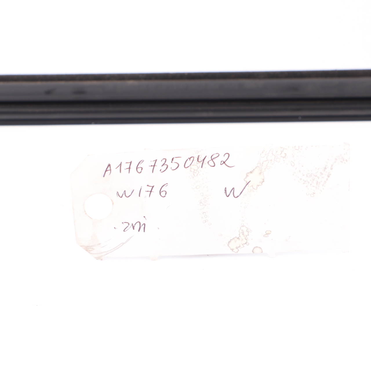 Mercedes W176 Türfensterleiste hinten rechts Zierleiste schwarz A1767350482