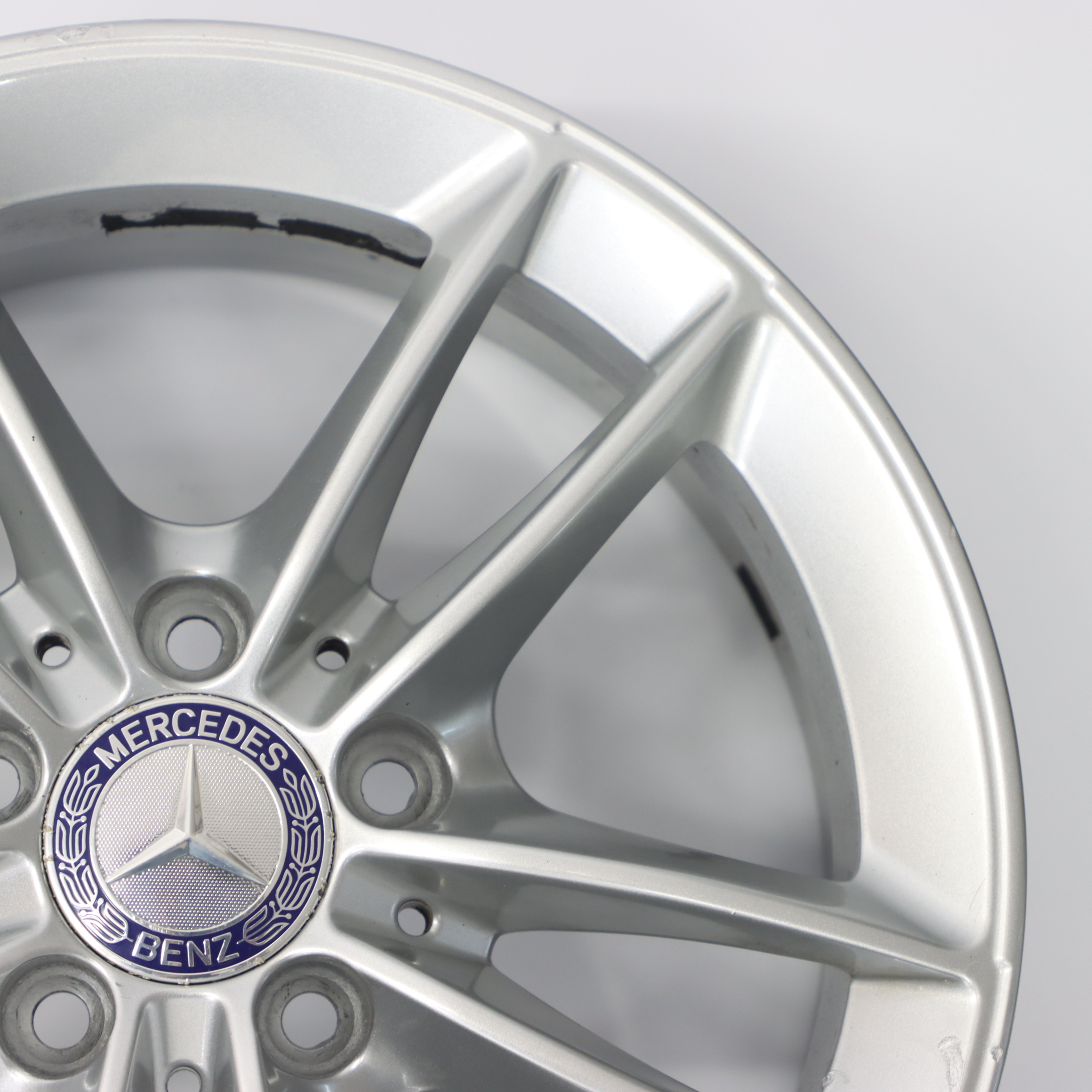 Mercedes C118 W177 W247 Silver Alloy Wheel Rim 16" ET:44 6,5J A1774010100