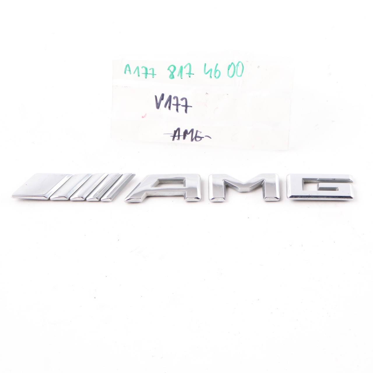 Mercedes W177 AMG Kofferraum Emblem Hinten Aufgeklebt Abzeichen AMG A1778174600