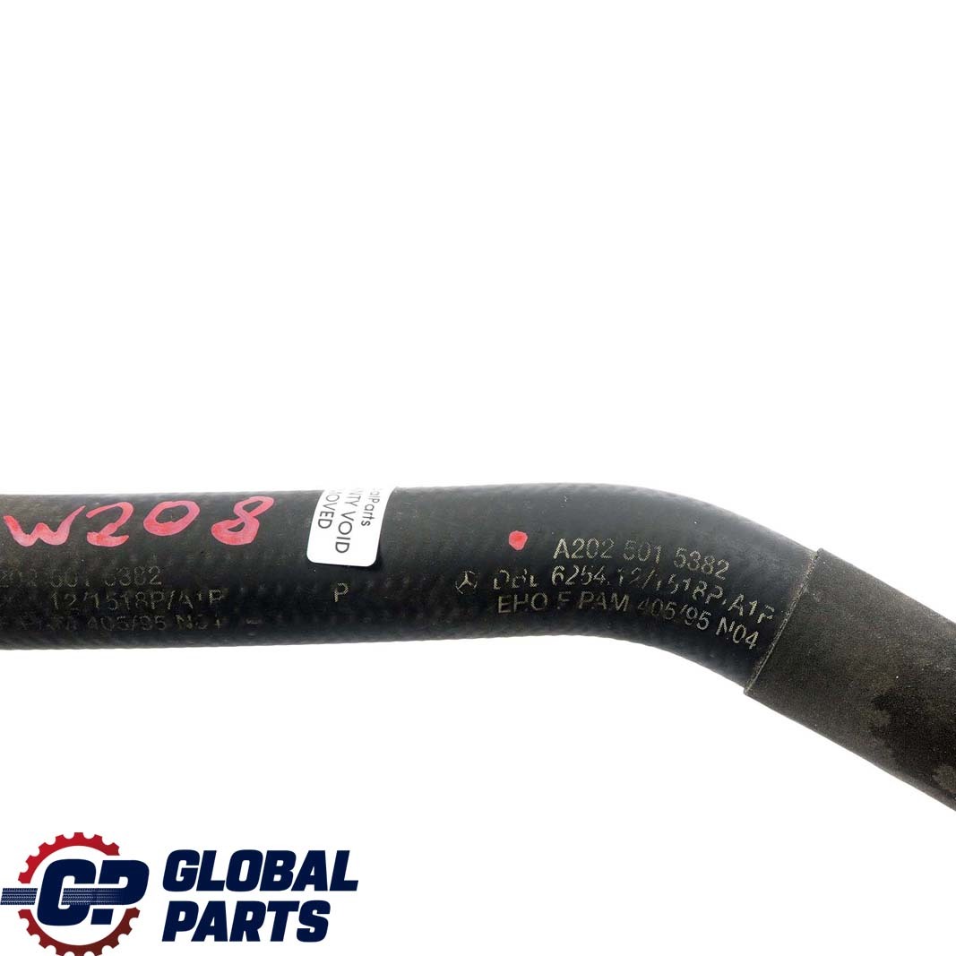 Mercedes-Benz W202 W208 Heat Exchanger Water Coolant Hose Pipe A2025015382