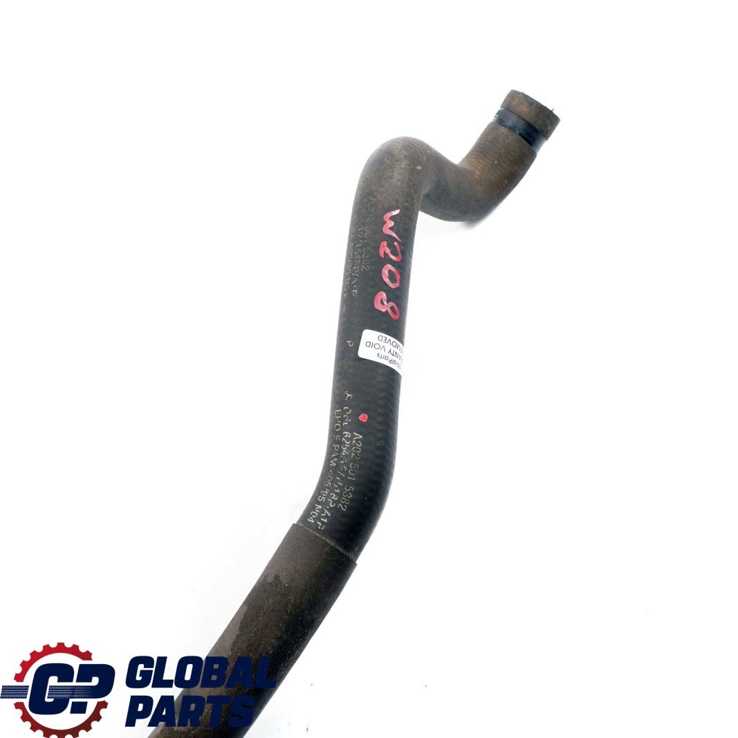 Mercedes-Benz W202 W208 Heat Exchanger Water Coolant Hose Pipe A2025015382