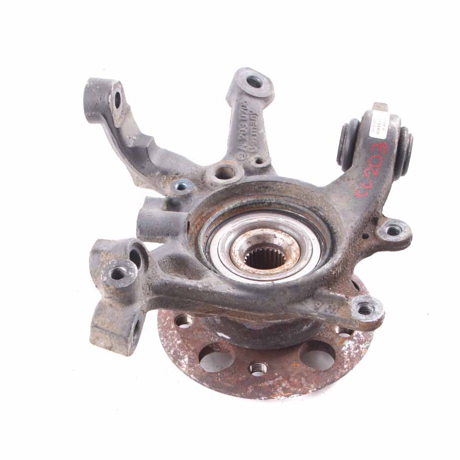 Mercedes W203 Wheel Carrier Rear Left N/S Suspension Wheel Flange Hub Mount