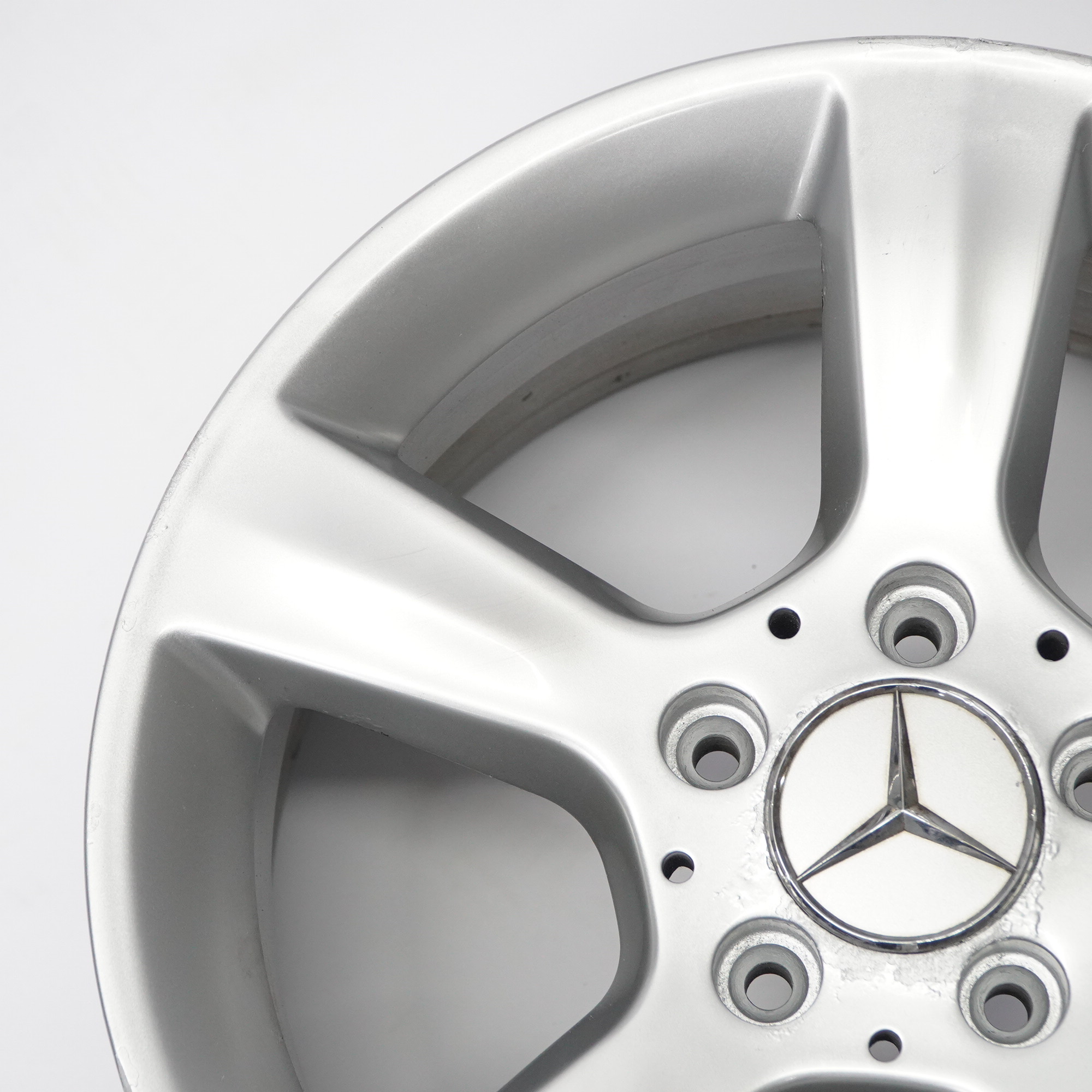 Mercedes W203 Silver Alloy Wheel Rim 5 Spoke 16" ET:31 7J A2034012902