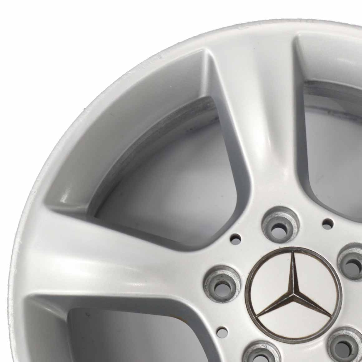 Mercedes W203 Silberne Leichtmetallfelge 5 Speichen 16" ET:31 7J A2034012902