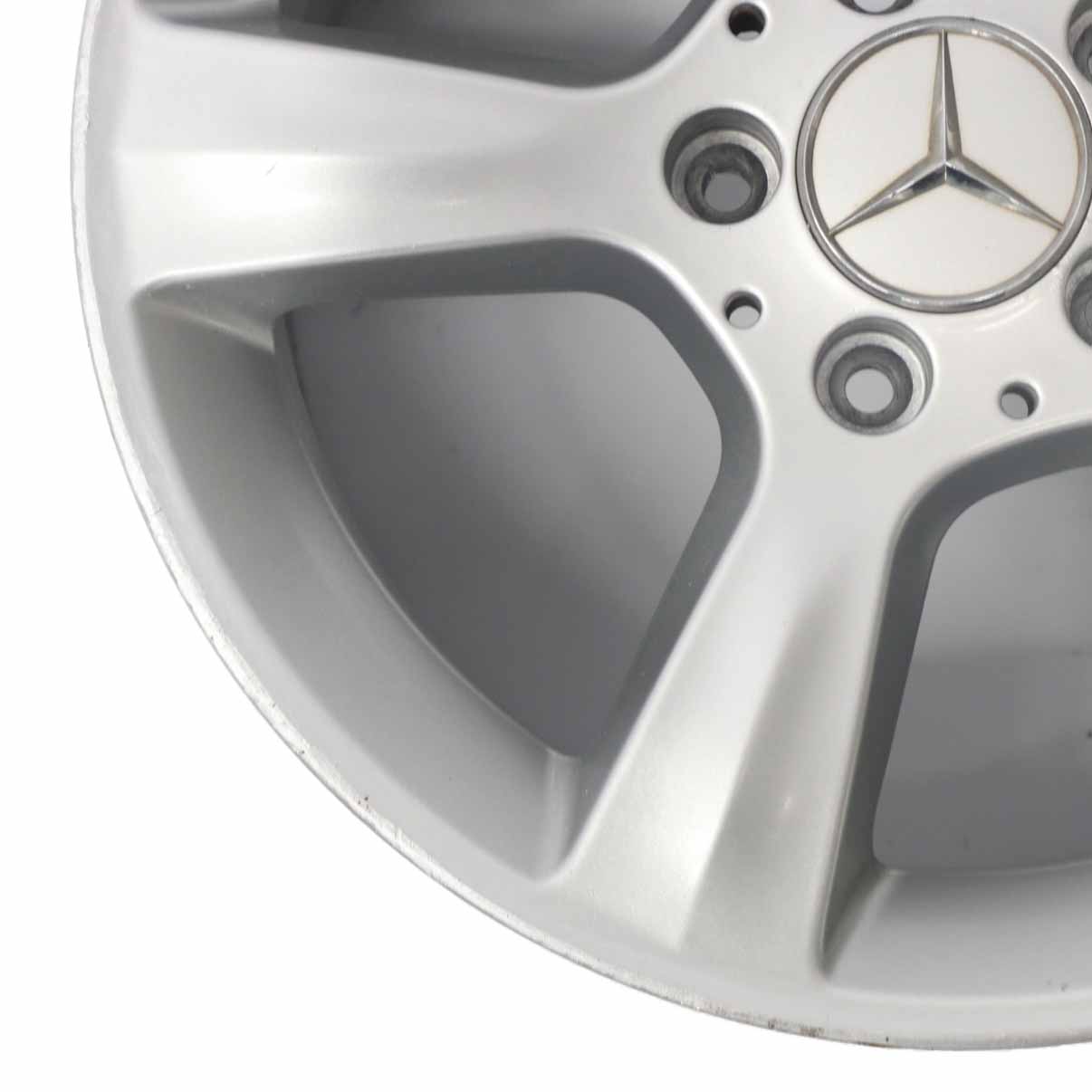 Mercedes W203 Silberne Leichtmetallfelge 5 Speichen 16" ET:32 8J A2034013102