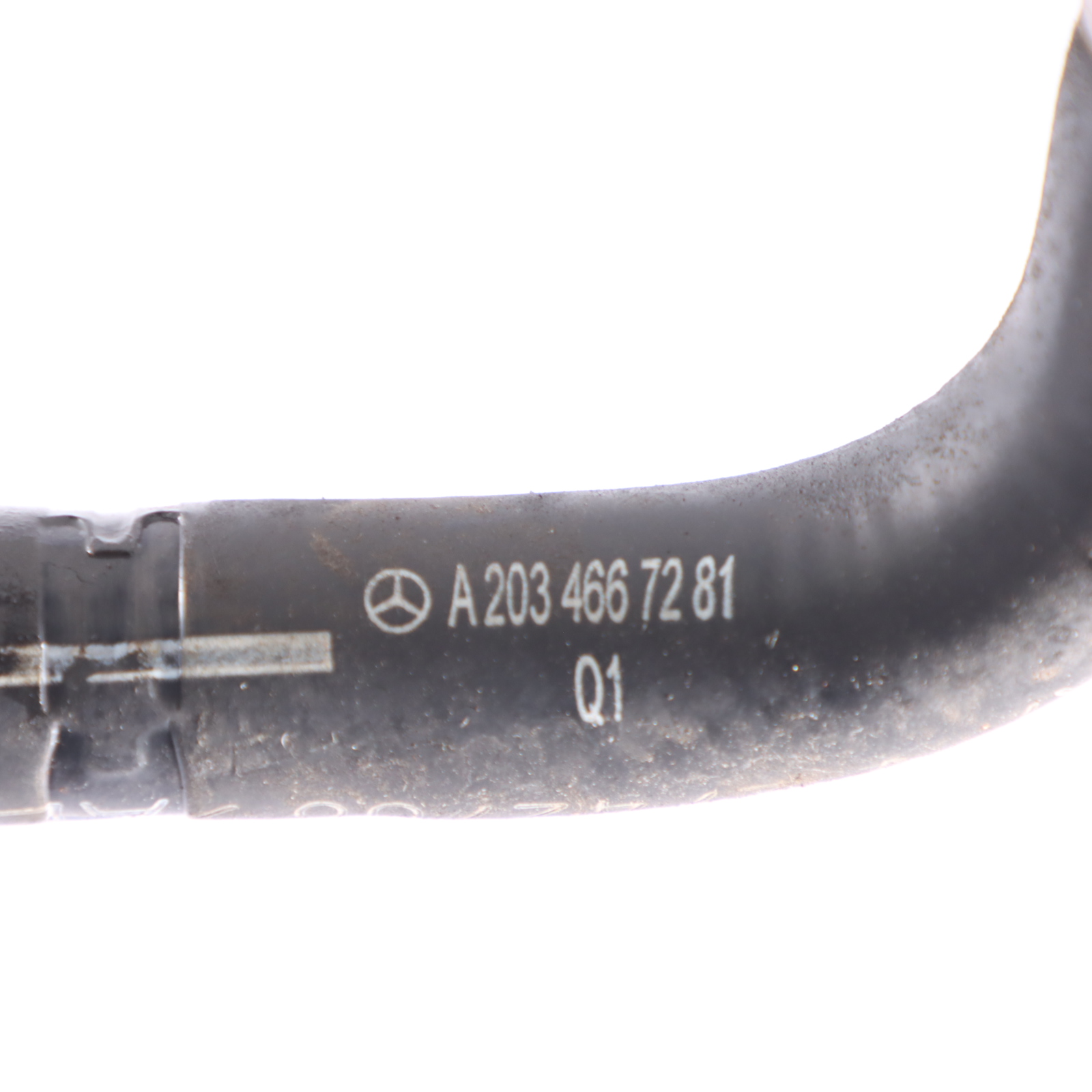 Mercedes C203 Petrol OM272 Power Steering Fluid Return Hose A2034667281