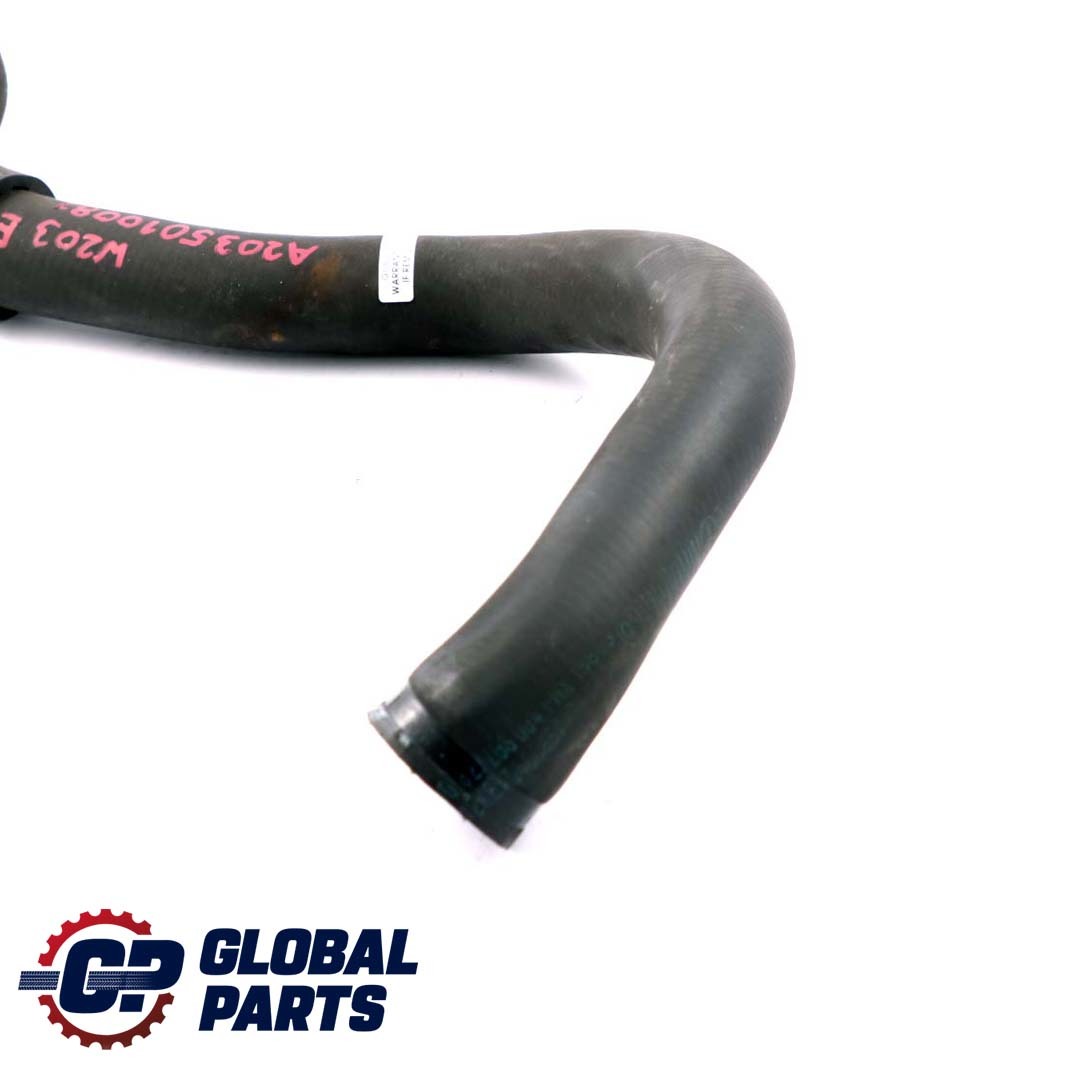 Mercedes-Benz C-Class W203 Radiator Coolant Pipe Hose Line A2035010082