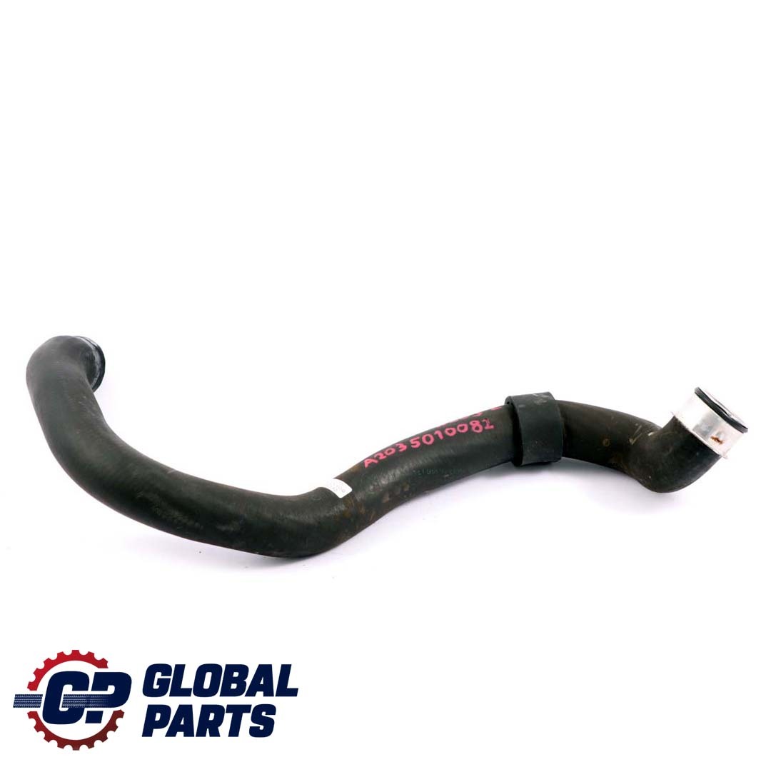 Mercedes-Benz C-Class W203 Radiator Coolant Pipe Hose Line A2035010082