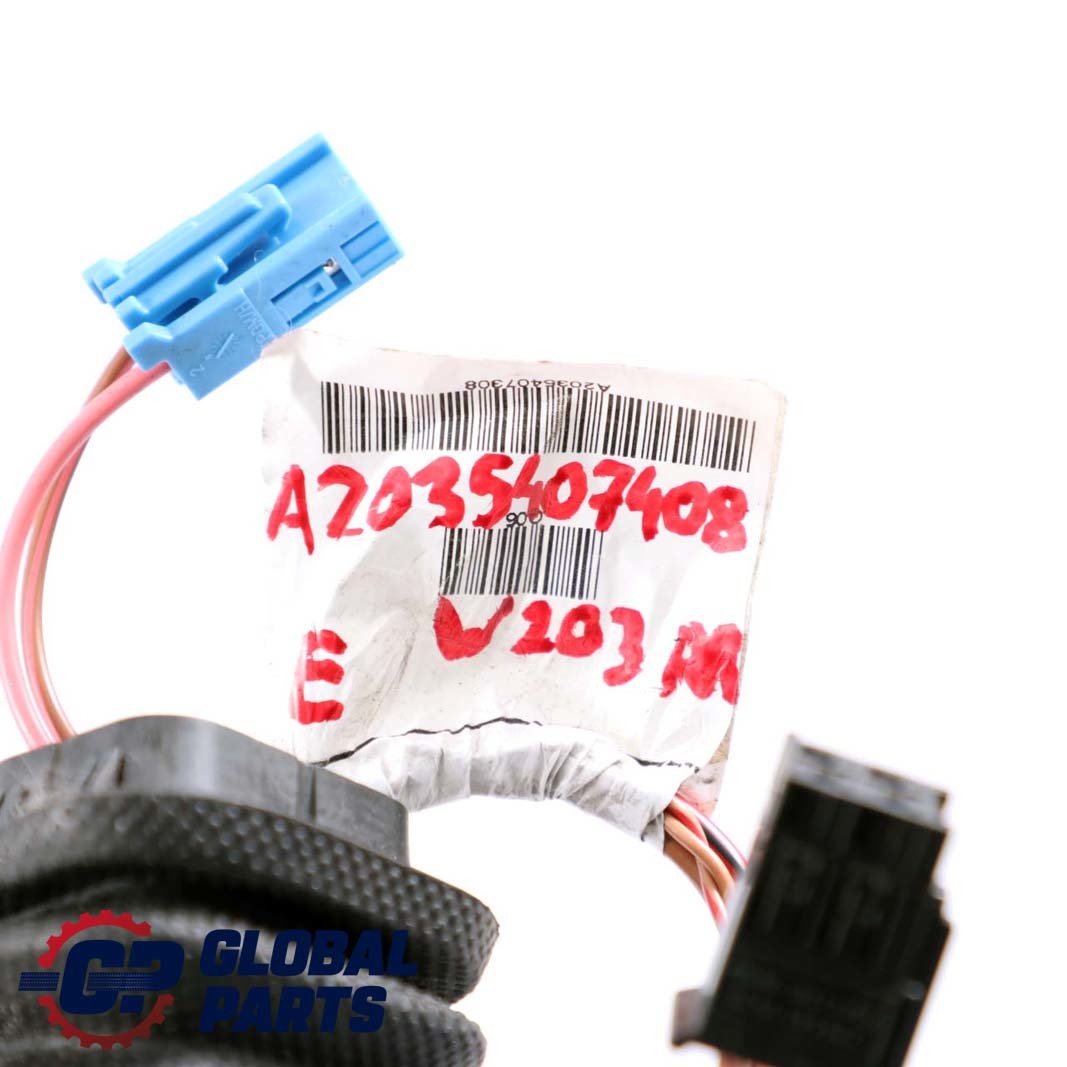 Mercedes-Benz C W203 Rear Left Right Door Wiring Loom Harness A2035407308