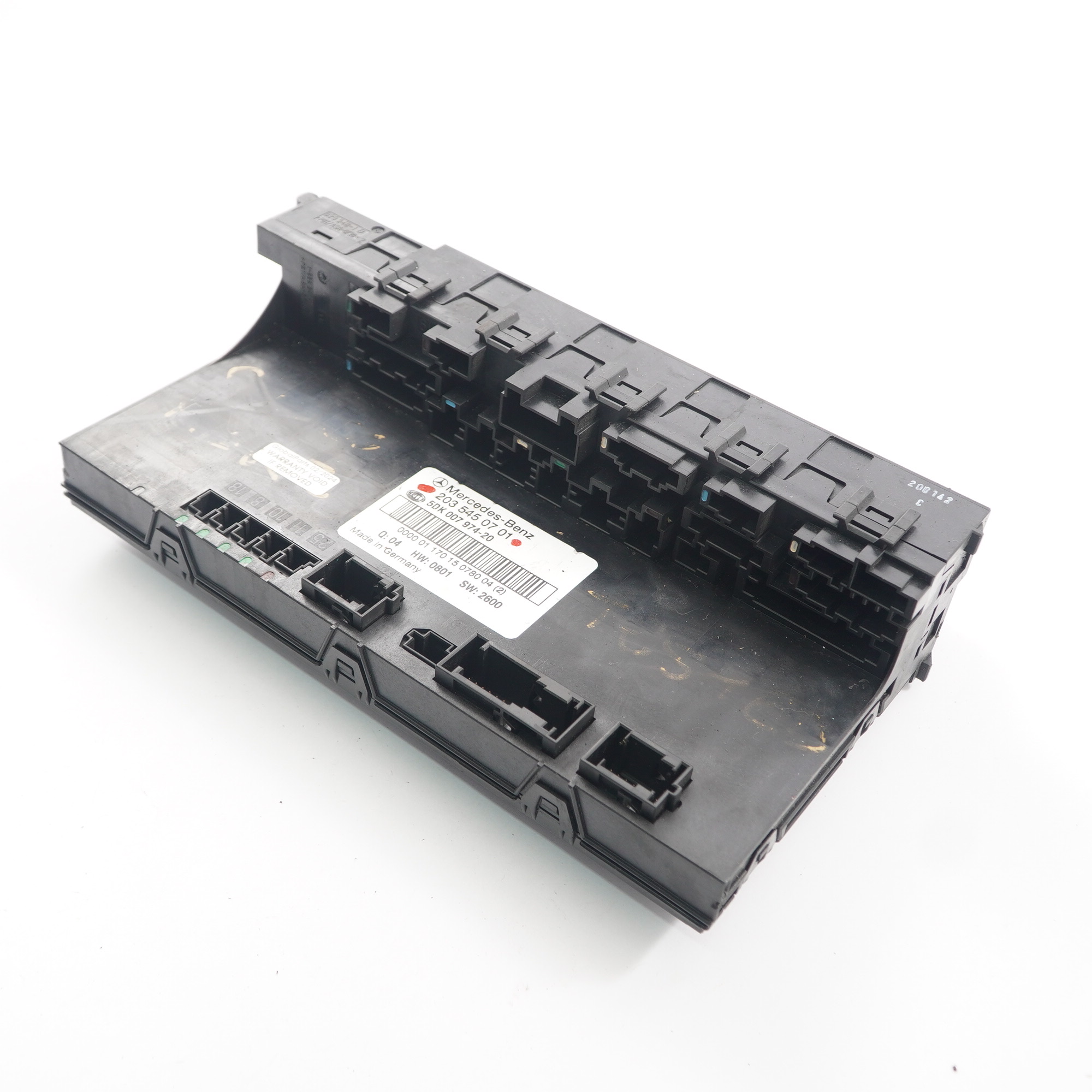 Mercedes W203 Fuse Box Rear SAM Module Relay Control Unit A2035450701