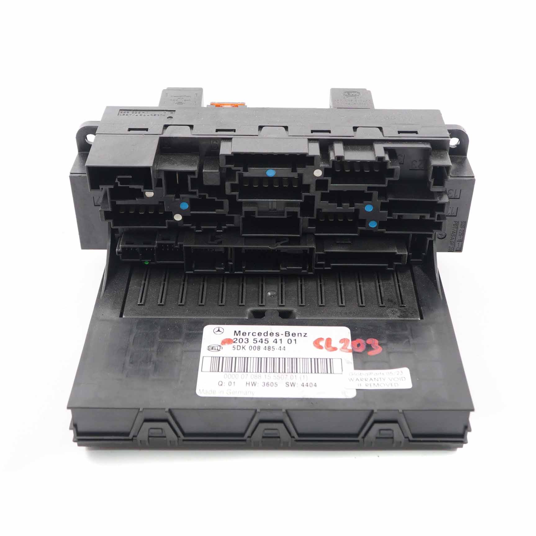 Mercedes W203 Front SAM Control Unit Module Fuse Box A2035454101