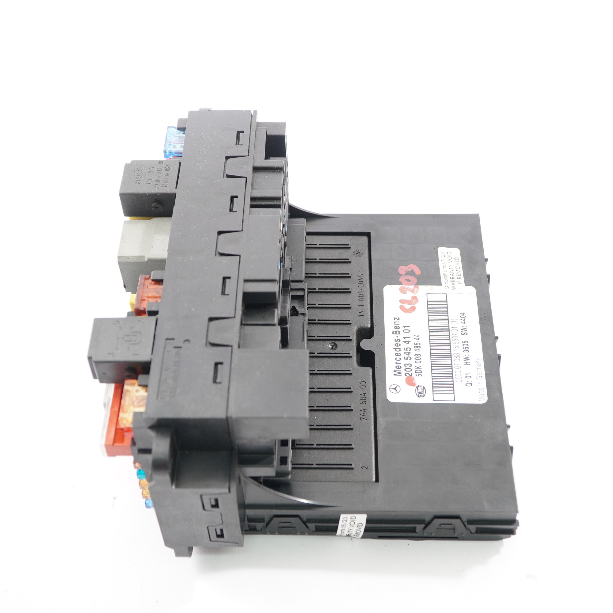 Mercedes W203 Front SAM Control Unit Module Fuse Box A2035454101