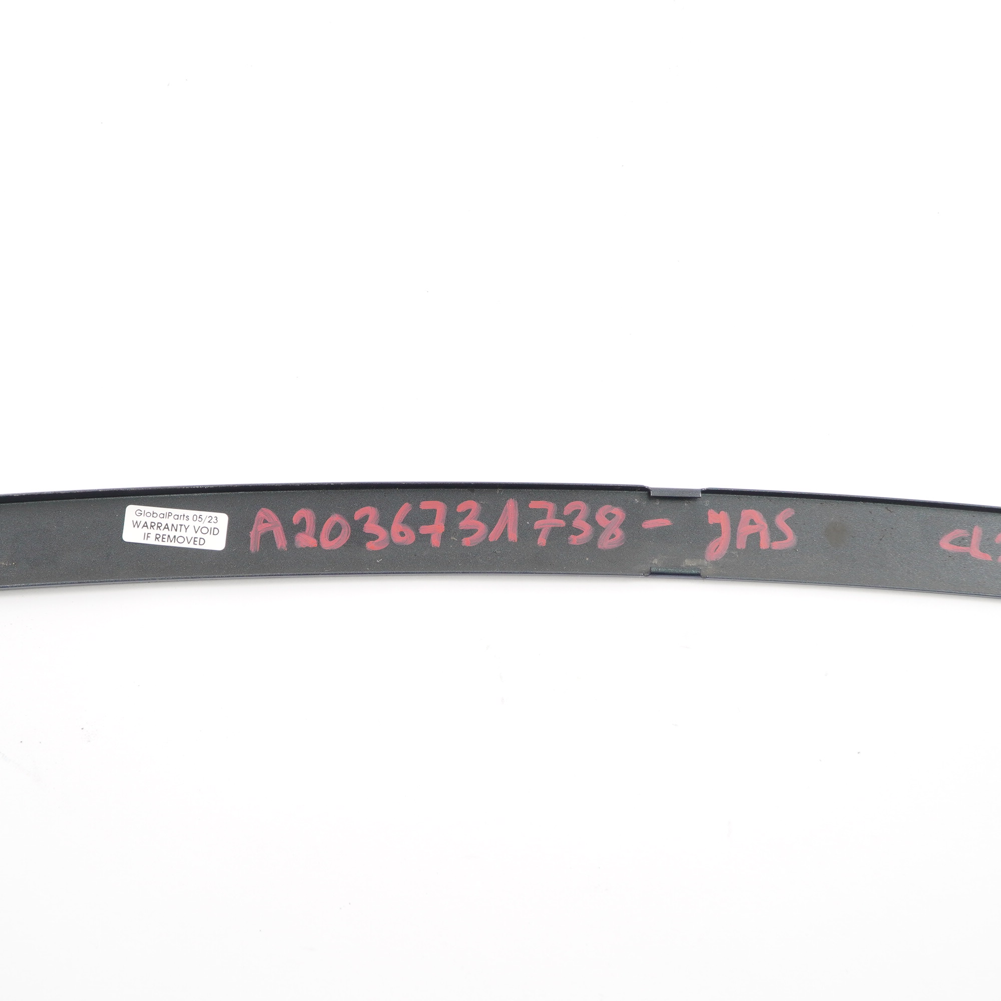 Mercedes CLC CL203 Quarter Window Trim Strip Rear Left N/S Jaspisblau Blue - 345