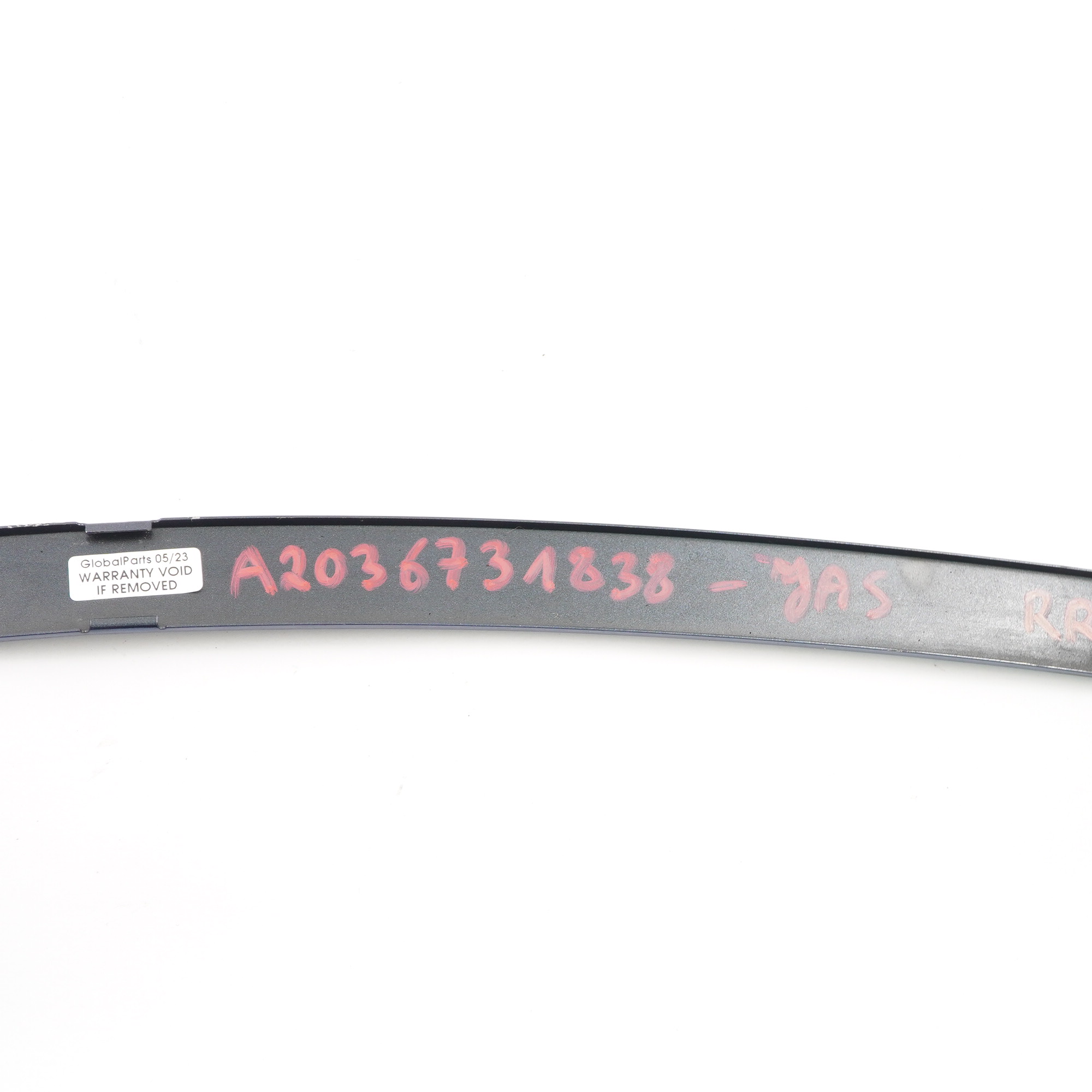 Mercedes CLC CL203 Quarter Window Trim Strip Rear Right O/S Jaspisblau Blue 345