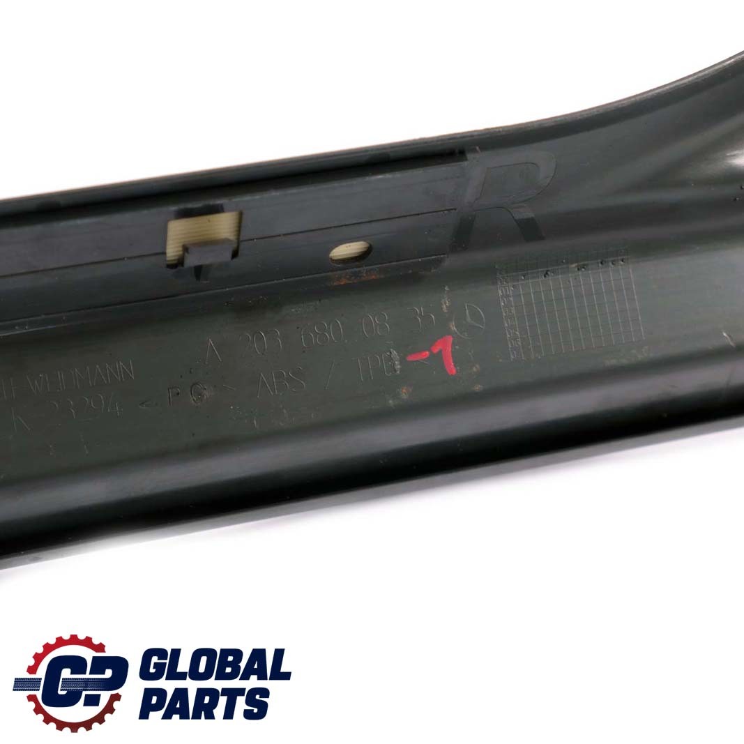 Mercedes-Benz C W203 1 Front Right O/S Door Sill Step Plate Entrance Cover Trim