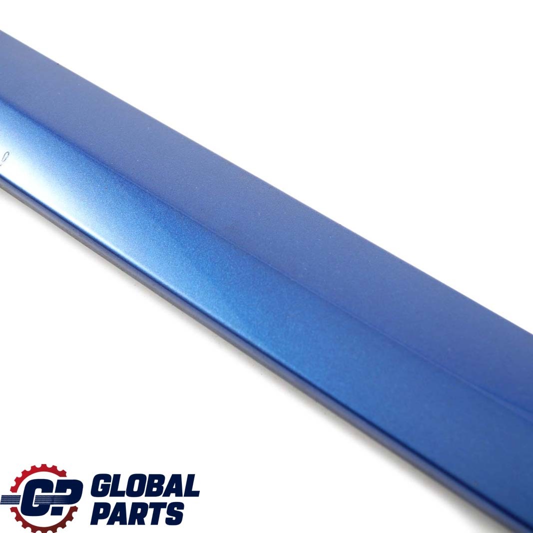 Mercedes-Benz C W203 Front Right Door Trim Molding Strip Jaspisblau Blue - 345