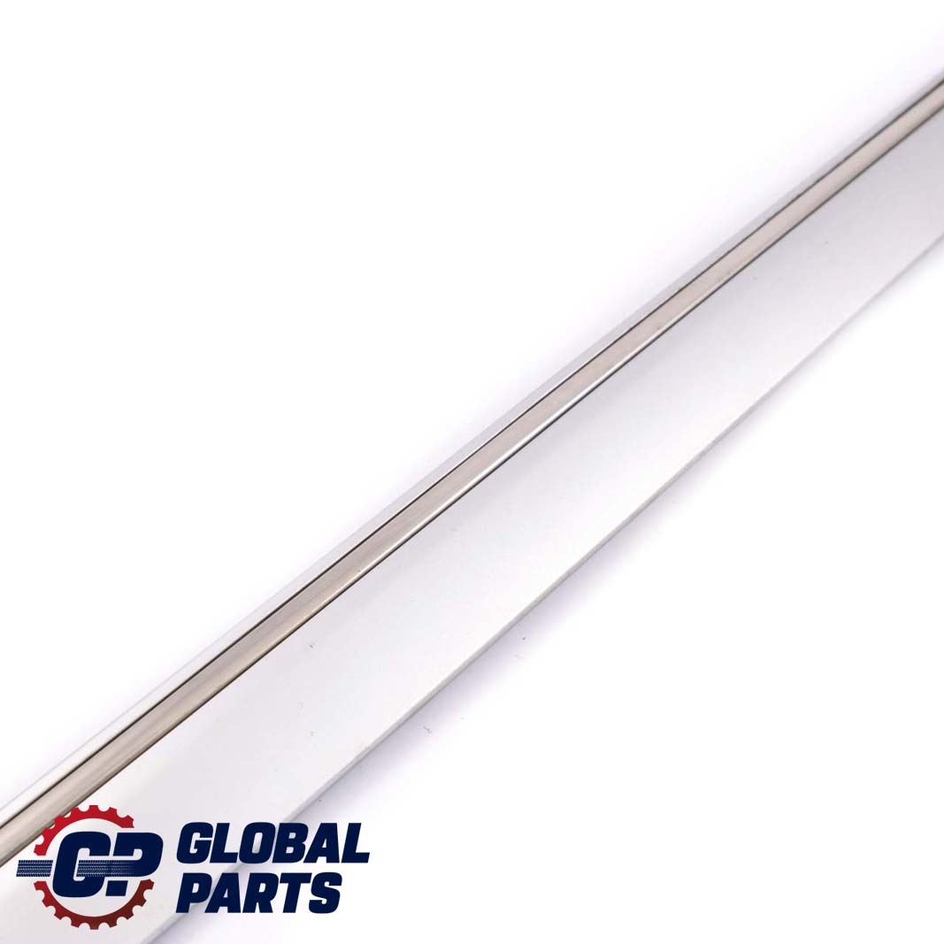 Mercedes-Benz C W203 Rear Right Trim Door Molding Strip Brilliant Silver 744