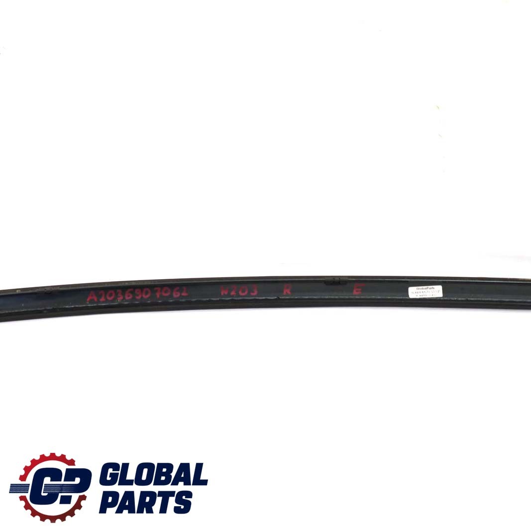 Mercedes-Benz C W203 Moulding Trim Water Deflector Right Roof Rail A2036907062