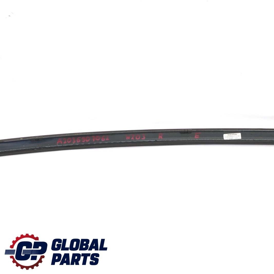 Mercedes-Benz C W203 Moulding Trim Water Deflector Right Roof Rail A2036907062