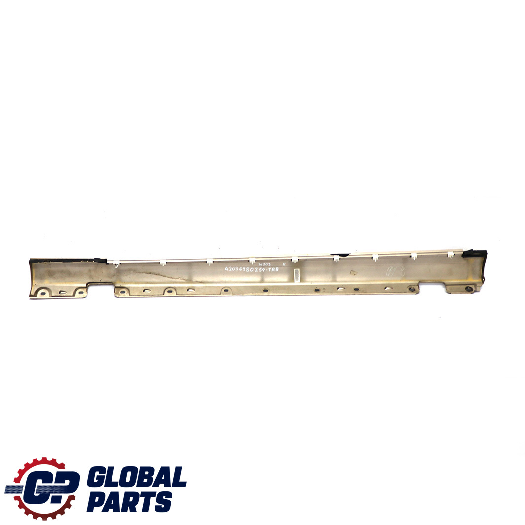 Mercedes-Benz C W203 Door Sill Side Cover Skirt Right O/S Travertine Beige 693