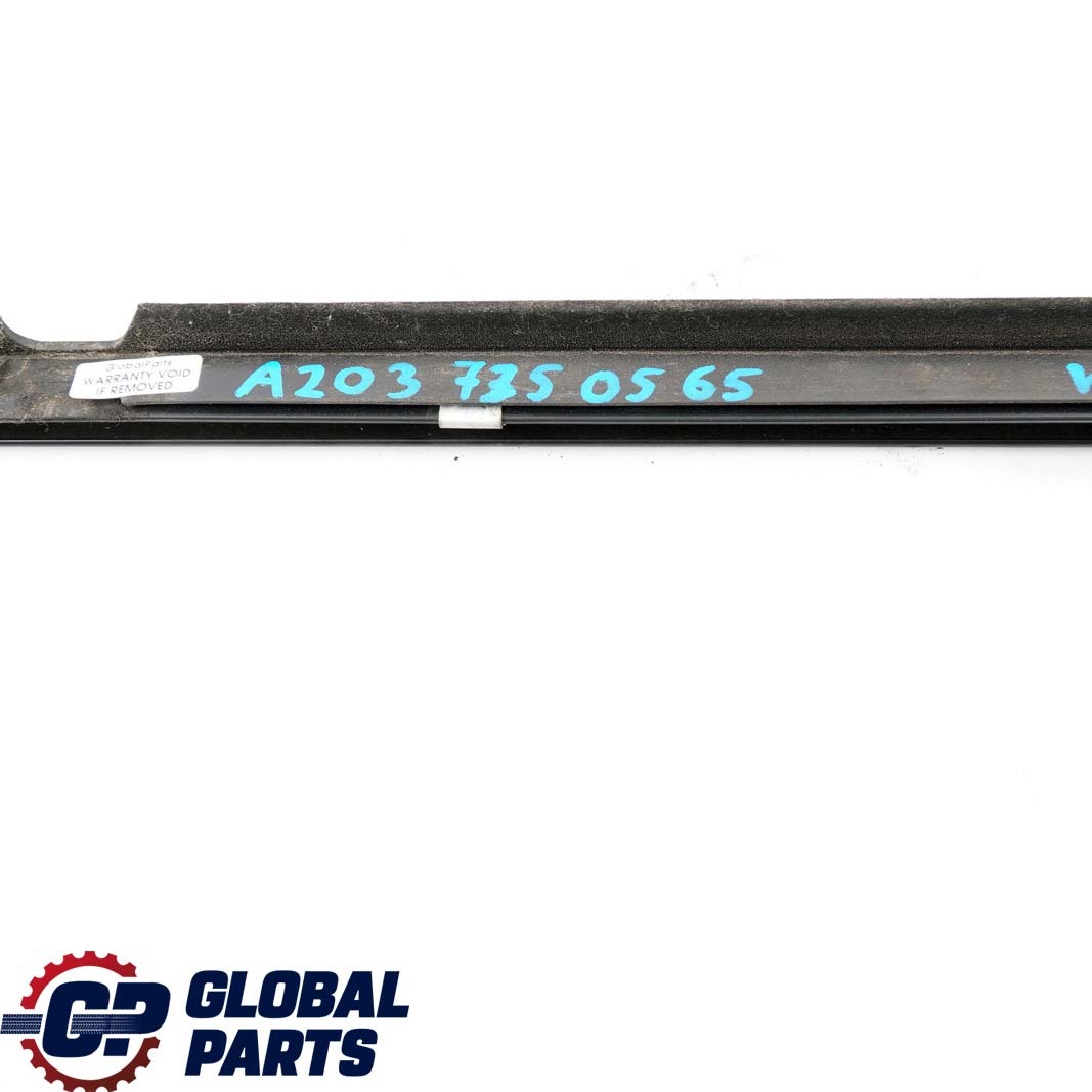 Mercedes-Benz C-Class W203 Rear Left N/S Window Outer Trim Strip Moulding