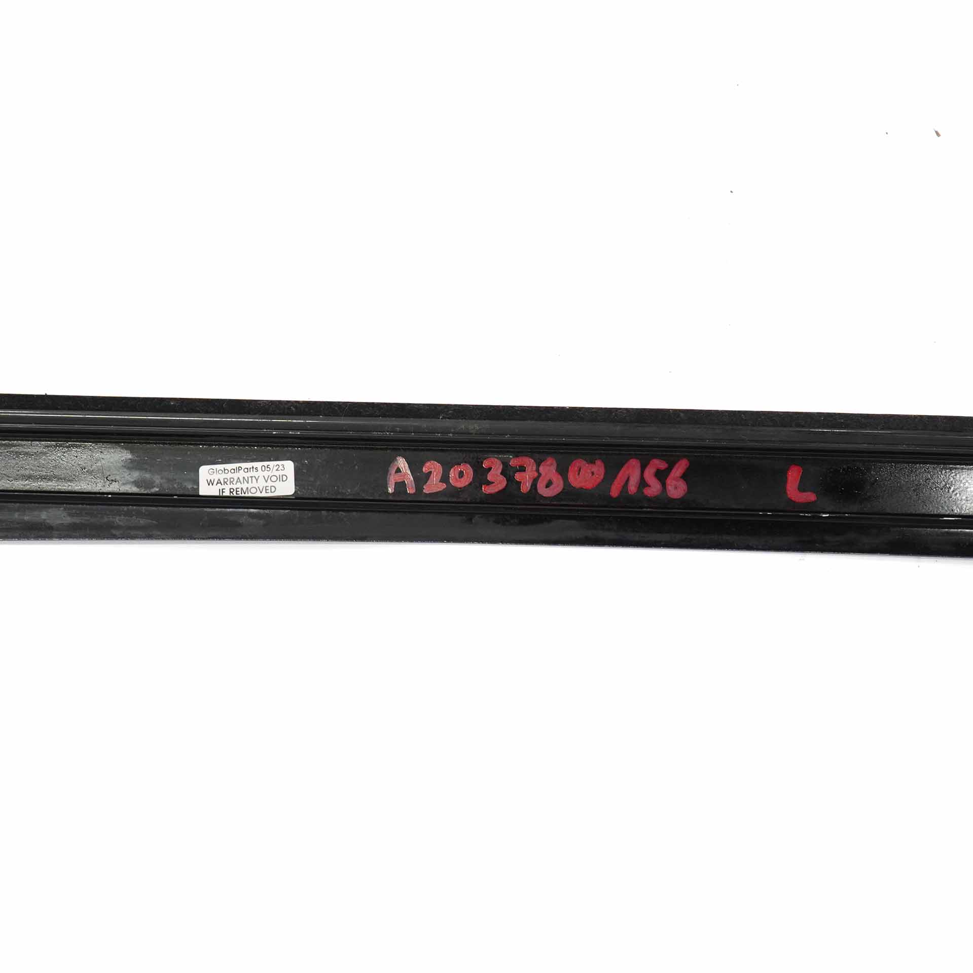 Mercedes CLC CL203 Roof Rail Left N/S Cover Trim Strip Panel Black A2037800156