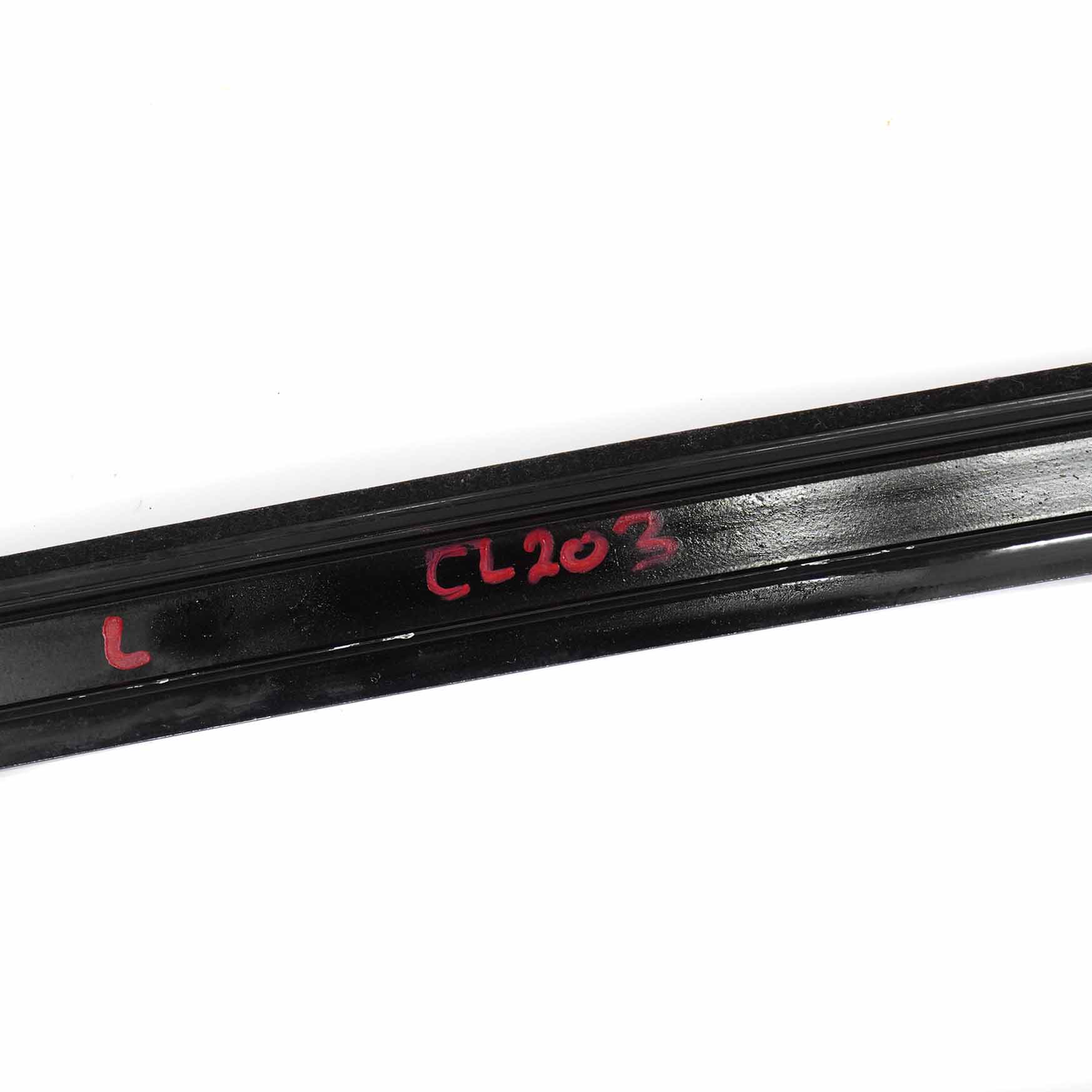 Mercedes CLC CL203 Roof Rail Left N/S Cover Trim Strip Panel Black A2037800156